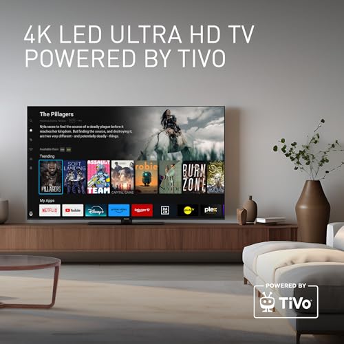 Panasonic TB-50W60AEY, W60 Series 50 inch 4K Ultra HD LED Smart TV, 2024, Freely, TiVo, 4K Colour Engine, Dolby Vision & Atmos, For An Exceptional Visual Experience
