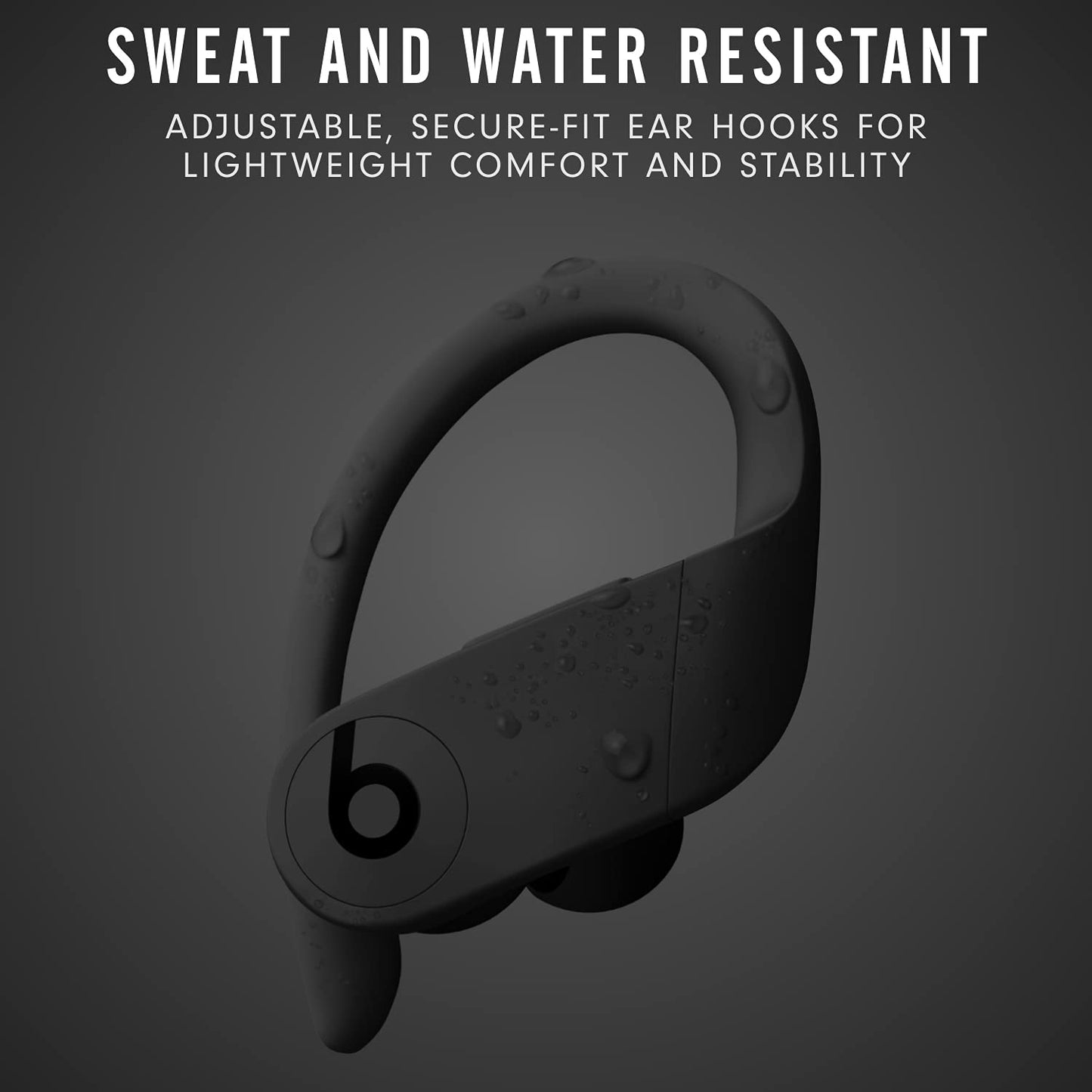 Beats Powerbeats Pro Wireless Earphones - Apple H1 Headphone Chip, Class 1 Bluetooth, 9 Hours Of Listening Time, Sweat Resistant Earbuds, Built-in Microphone - Black