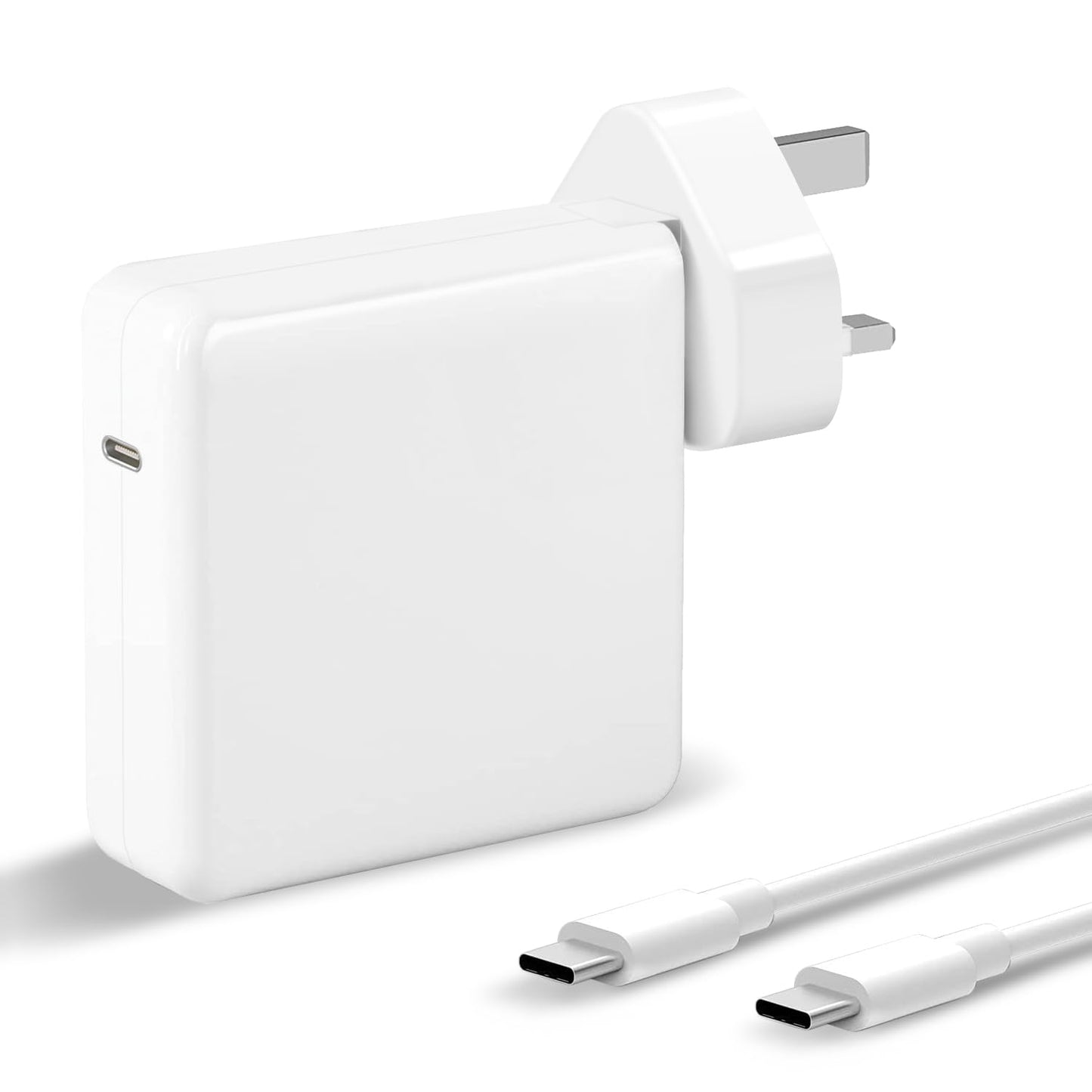 Mac Book Pro charger, 96W Laptop Charger, USB-C Charger Power Adapter for Mac Book Pro 16, 15, 14, 13 Inch, Mac Book Air 13 Inch, iPad Pro 2024/2023/2022/2021/2020/2019, Included 6ft/1.8m USB C to C