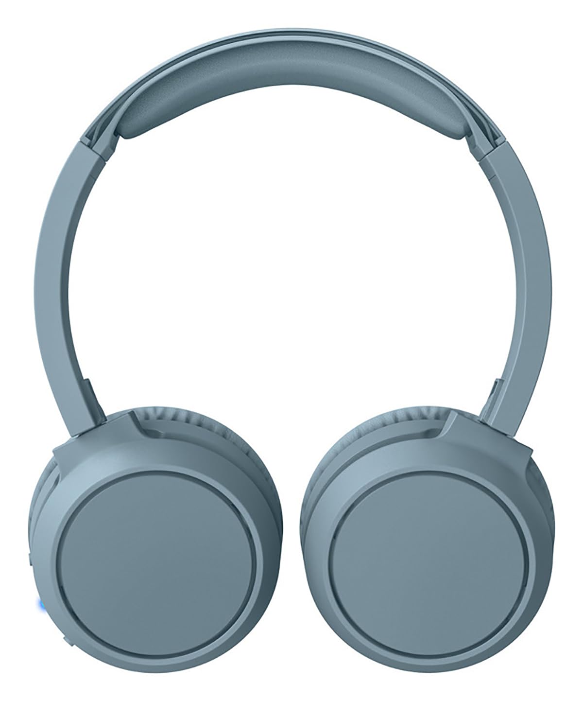 Philips On-Ear Headphones H4205BL/00 with Bass Boost Button (Bluetooth, 29 Hours Playback Time, Quick Charging Feature, Noise Isolating, Flat Folding), Matte Blue - Model, On-Ear