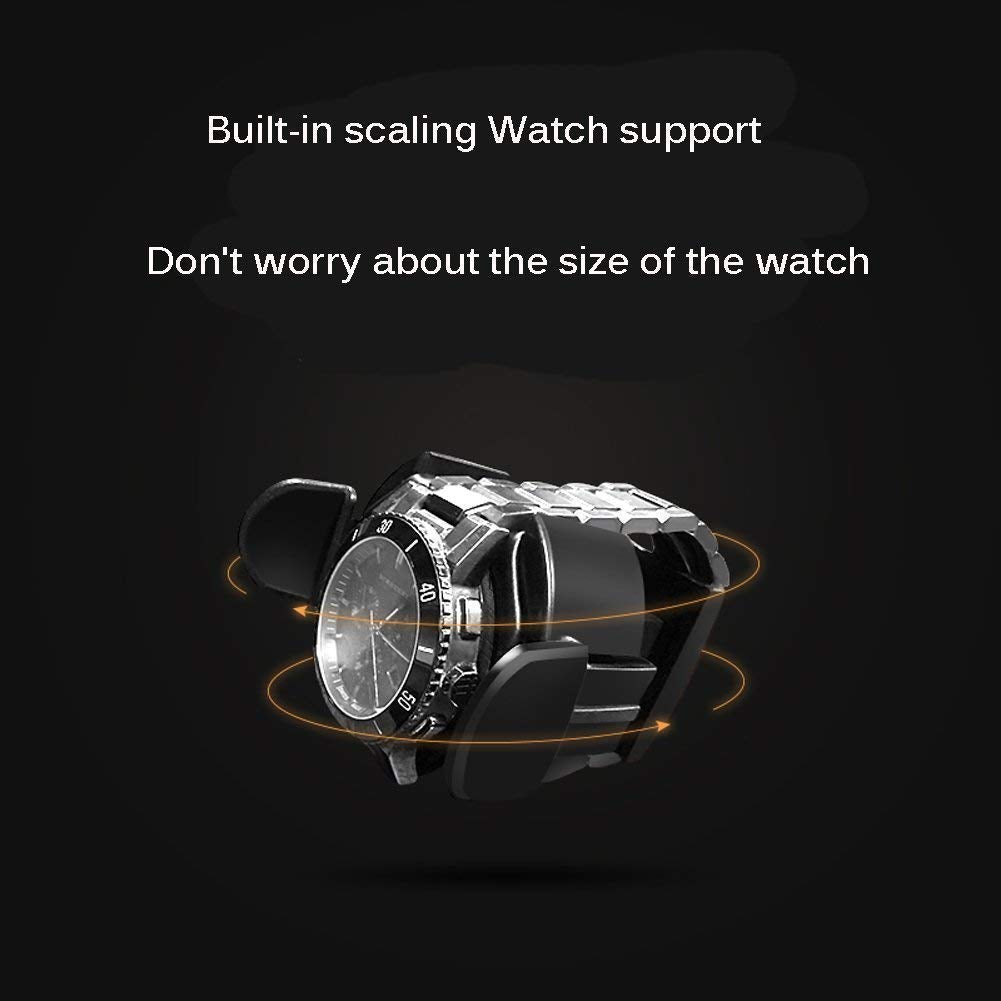 Watch Winder Automatic Watch Winder Box 12 Wooden Battery Quiet Watches Case Watches Boxes Winders Display Storage Black and Brown