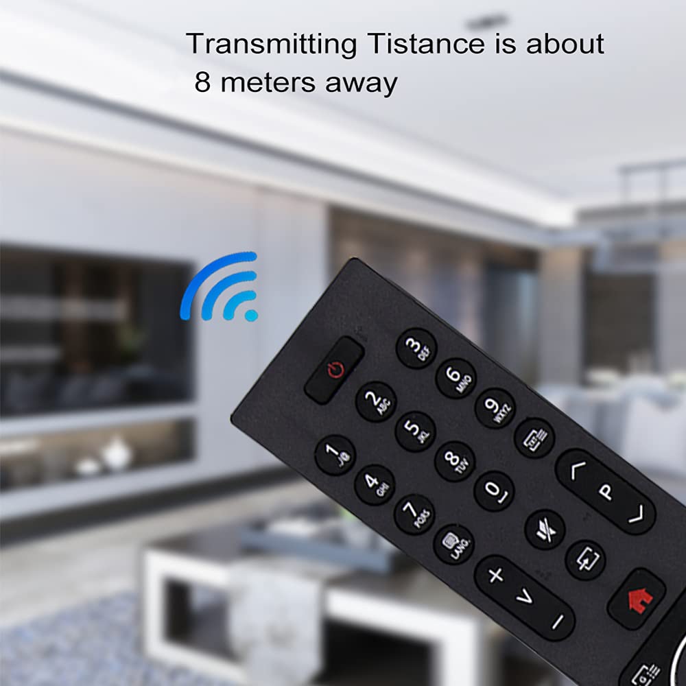 Riry Replacement Universal Remote Control for techwood Logik Digihome Finlux Bush Celcus Polaroid Hitachi VESTEL JVC Remote Control Smart HD LED TV -No additional setup required