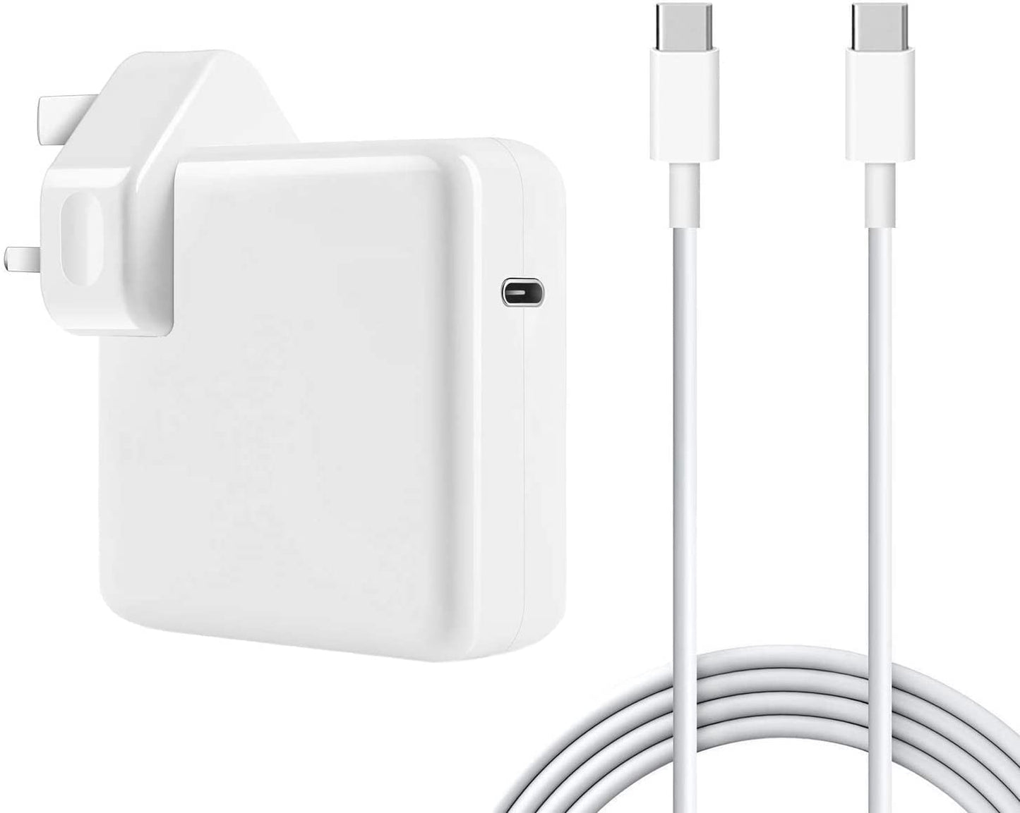 Mac Book Pro Mac Charger - 67W USB C Fast Mac Charger Power Adapter Compatible with MacBook Pro 16, 15, 14, 13 Inch, MacBook Air 13 Inch, for Laptop/Tablet/Smartphone with USB C Port