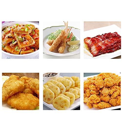Food Warmer Oil Free Air Fryer Oven, French Fries Large Toaster Oven Turbo Broiler For Onion Rings, Electric Fryers With Basket, Convection Ovens (Color : White) Useful