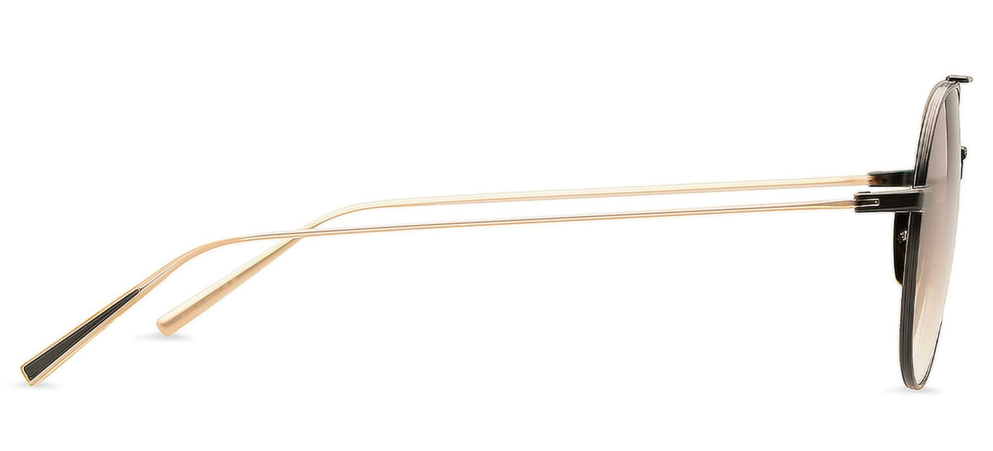 Dita ARTOA.79 SUN BLACK IRON/BROWN SHADED 57/17/145 unisex Sunglasses