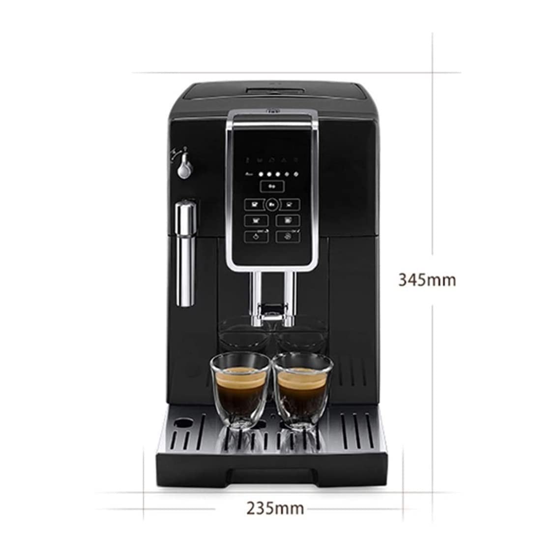 AVLUZ Fully-automatic Coffee Machines, Freshly Ground Espresso Machine with 4 Preset Menus,Professional Espresso Coffee Machine for Home Office
