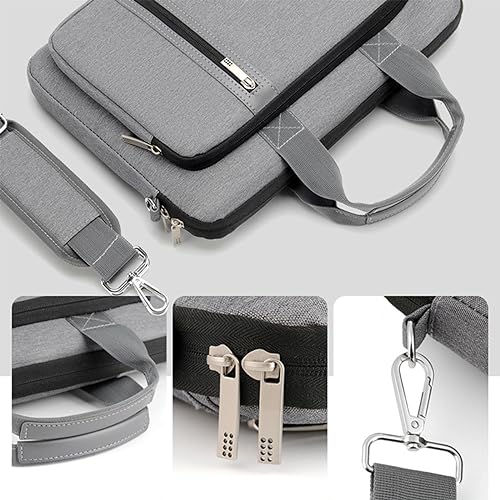 Fhsqwernm Oxford Cloth Laptop Shoulder Bag For MacAir 14 15.6 17.3" Inch Notebook Flapover Sleeve Case