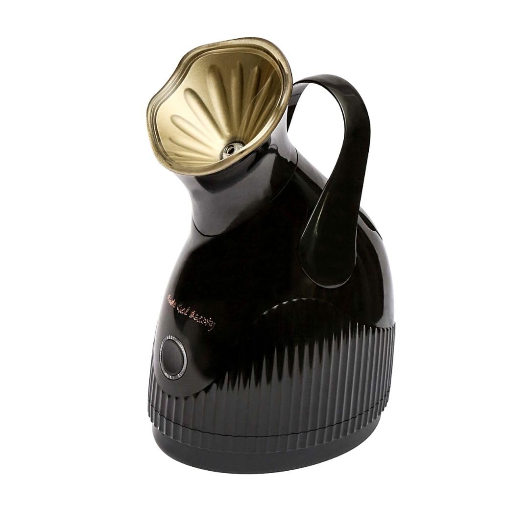 Rude Gal Beauty Hot Mist Steamer for Facial Deep Cleansing & Humidifier - Beauty Tool for Skin Care Hair Care - Ionic Steamer for Face Spa Day Essential Face Care Product Suitable for Men and Women
