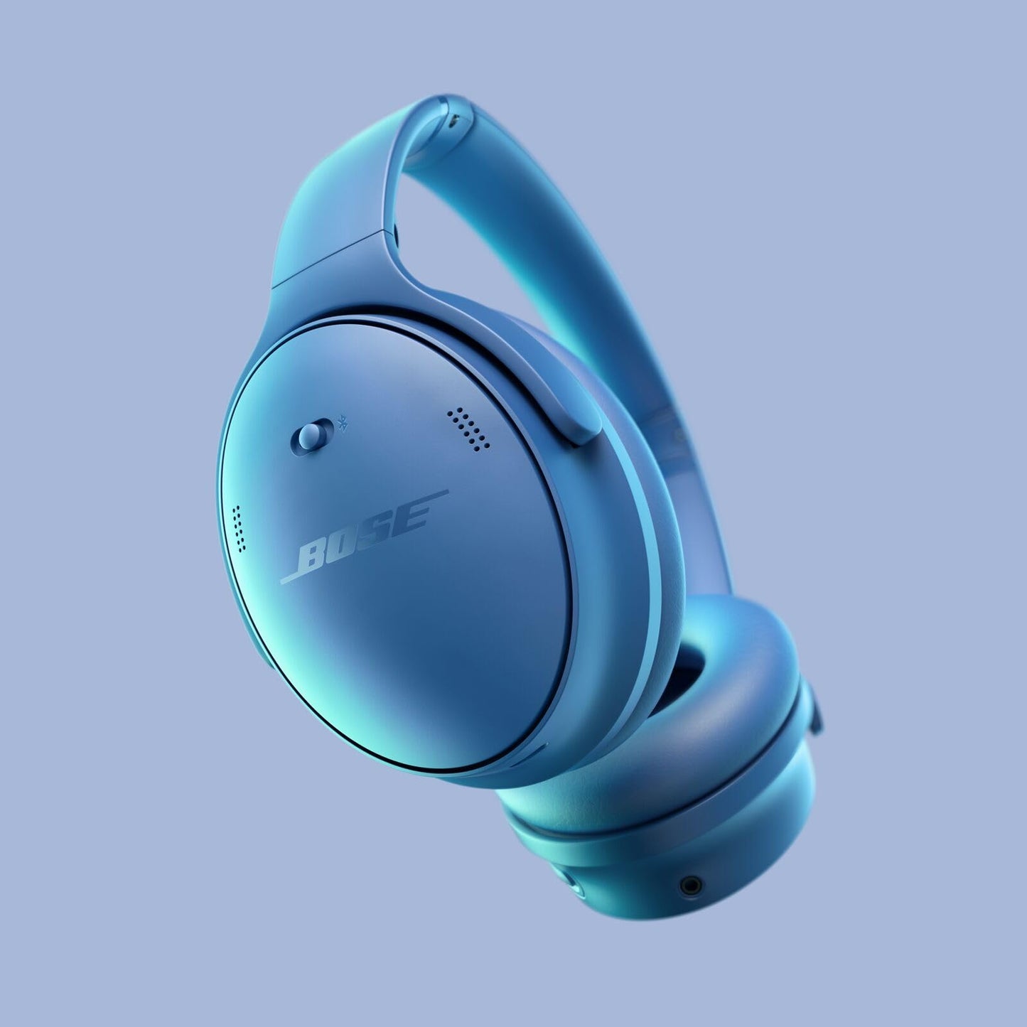 Bose QuietComfort Wireless Noise Cancelling Headphones, Bluetooth Over Ear Headphones with Up to 24 Hours of Battery Life, Blue Dusk - Limited Edition