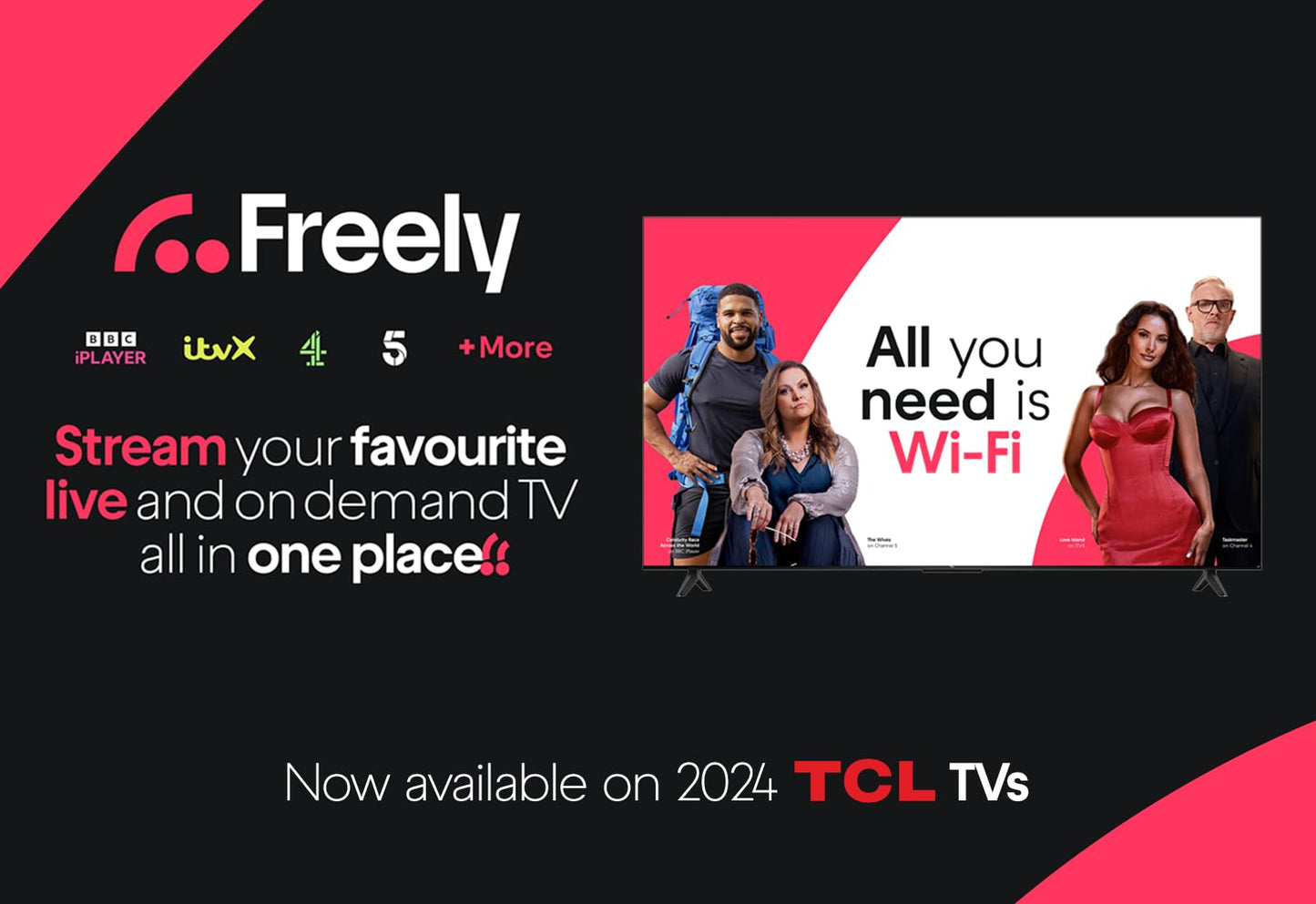 TCL 43PF650K 43-inch 4K Ultra HD, HDR TV, Smart LED Fire TV (Dolby Vision, Dolby Atmos, DTS, HDR 10, Alexa built-in, Airplay2, Miracast)