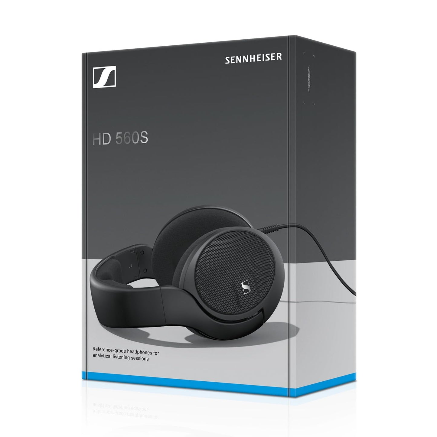 Sennheiser HD 560S, Open back reference-grade headphones for audio enthusiasts, Over Ear , Black