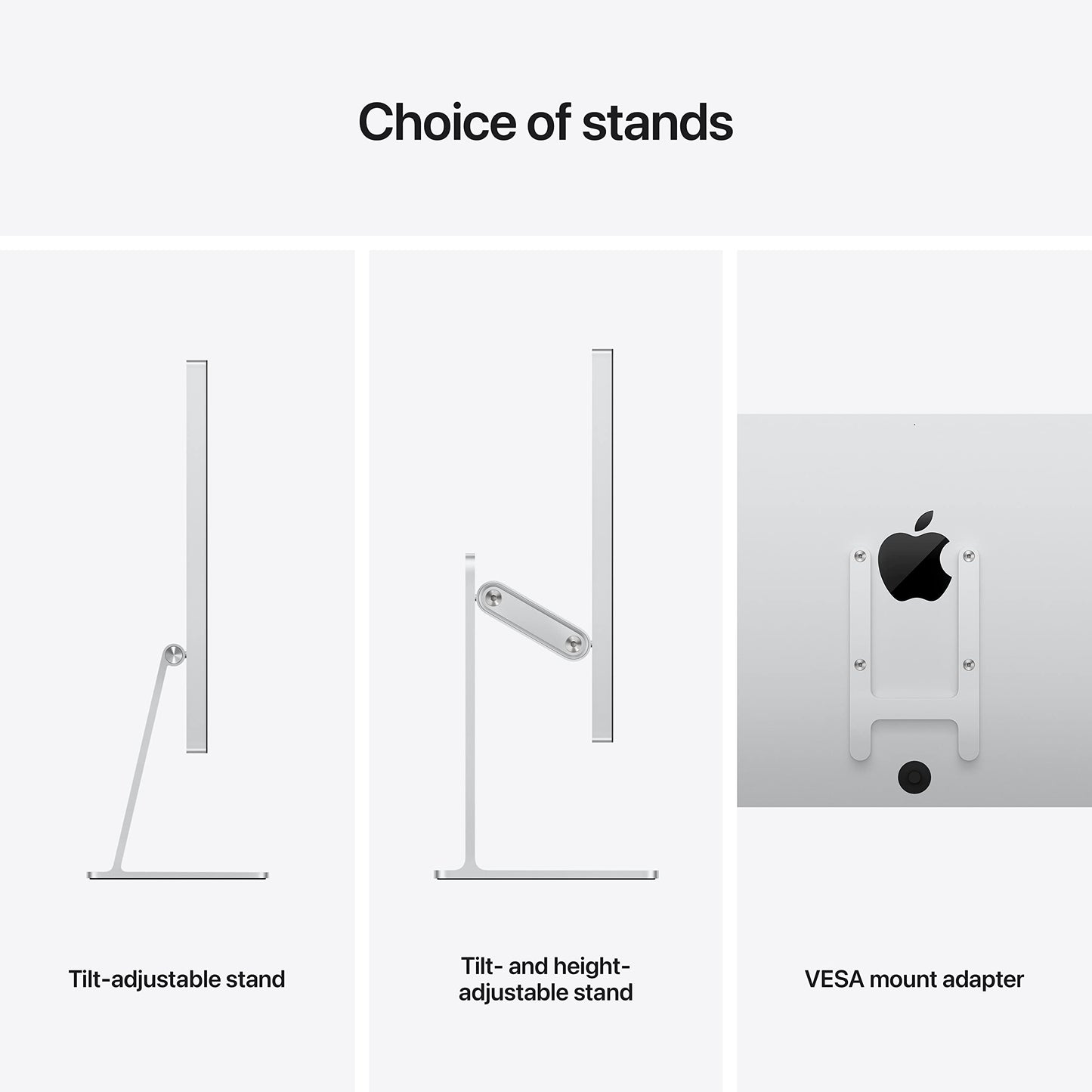 Apple Studio Display - Nano-texture glass - Tilt-adjustable stand
