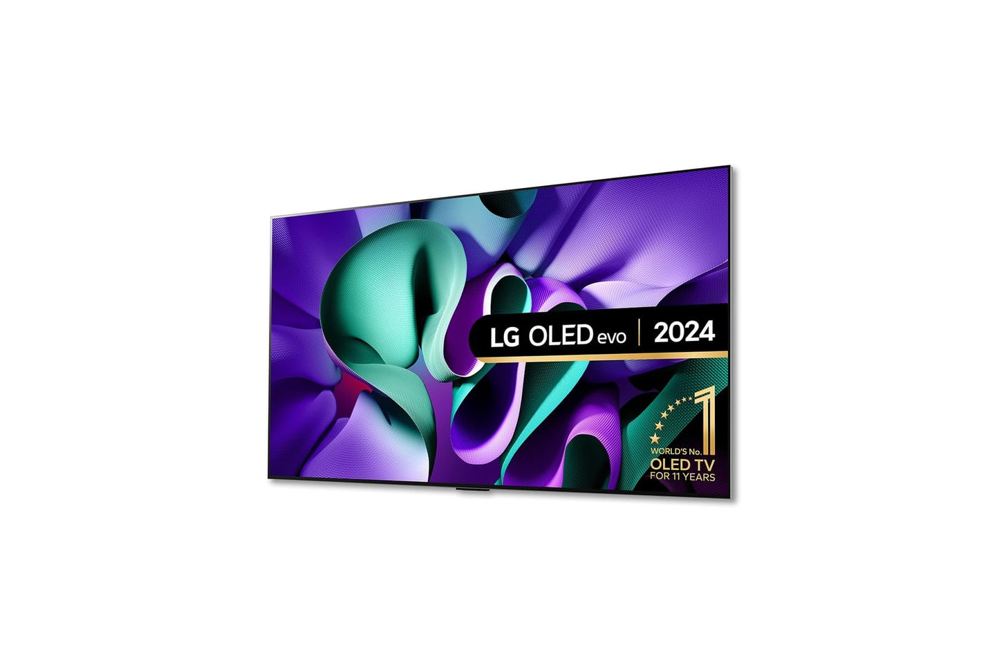 OLED evo 83 inch 4K Smart TV 2024 with Freeview Play/Freesat HD, Dolby Atmos, One Wall Design & Wireless 4K Connectivity, Light Satin Silver