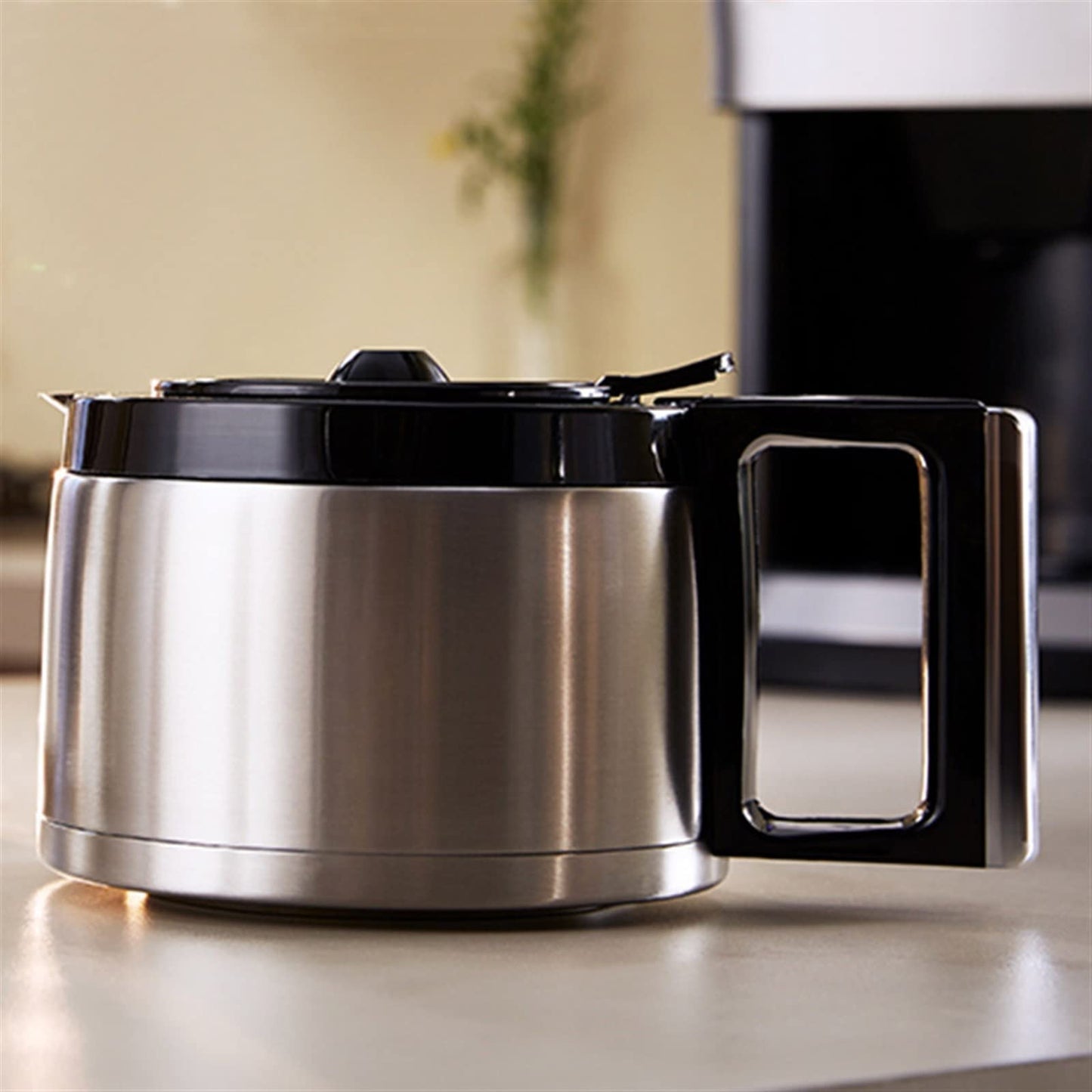 XFZJCHAP TEmkin Coffee Maker Coffee Pot Home Small Coffee Machine Fully Automatic Grinding Integrated Coffee Machine (Color : Silver Grey, Size : KR) (Silver Grey EU)