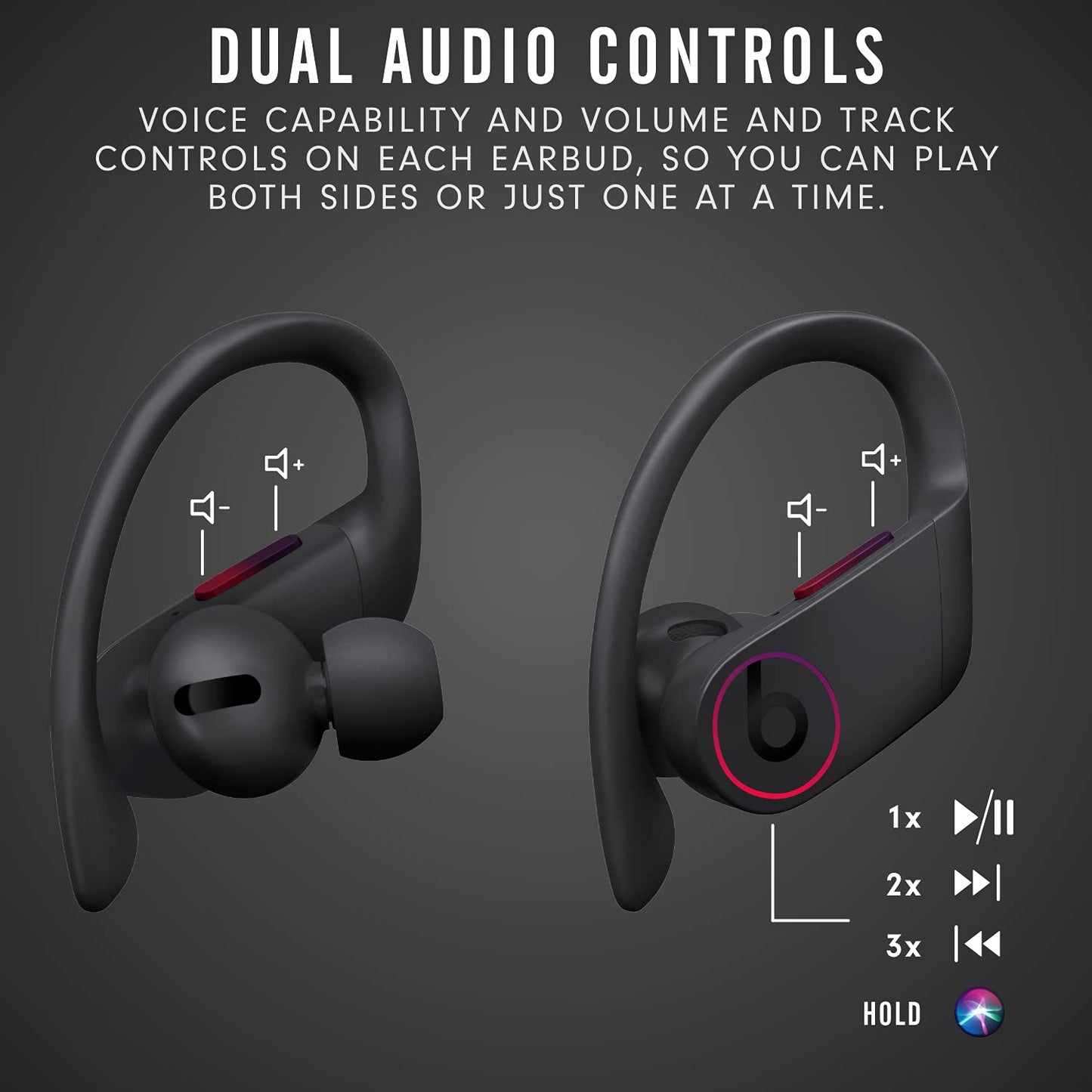 Beats Powerbeats Pro Wireless Earphones - Apple H1 Headphone Chip, Class 1 Bluetooth, 9 Hours Of Listening Time, Sweat Resistant Earbuds, Built-in Microphone - Black