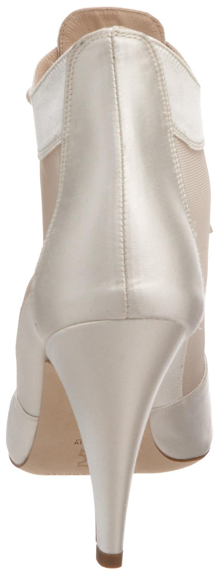 Loeffler Randall Women's Georgia Ankle Boot, White, 6 UK