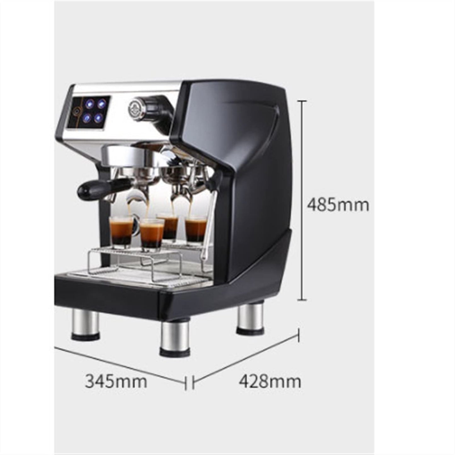 VELLOW Espresso Machine with Milk Frother Expresso Coffee Machine forEspresso Latte and Mocha Removable Water Tank and Double