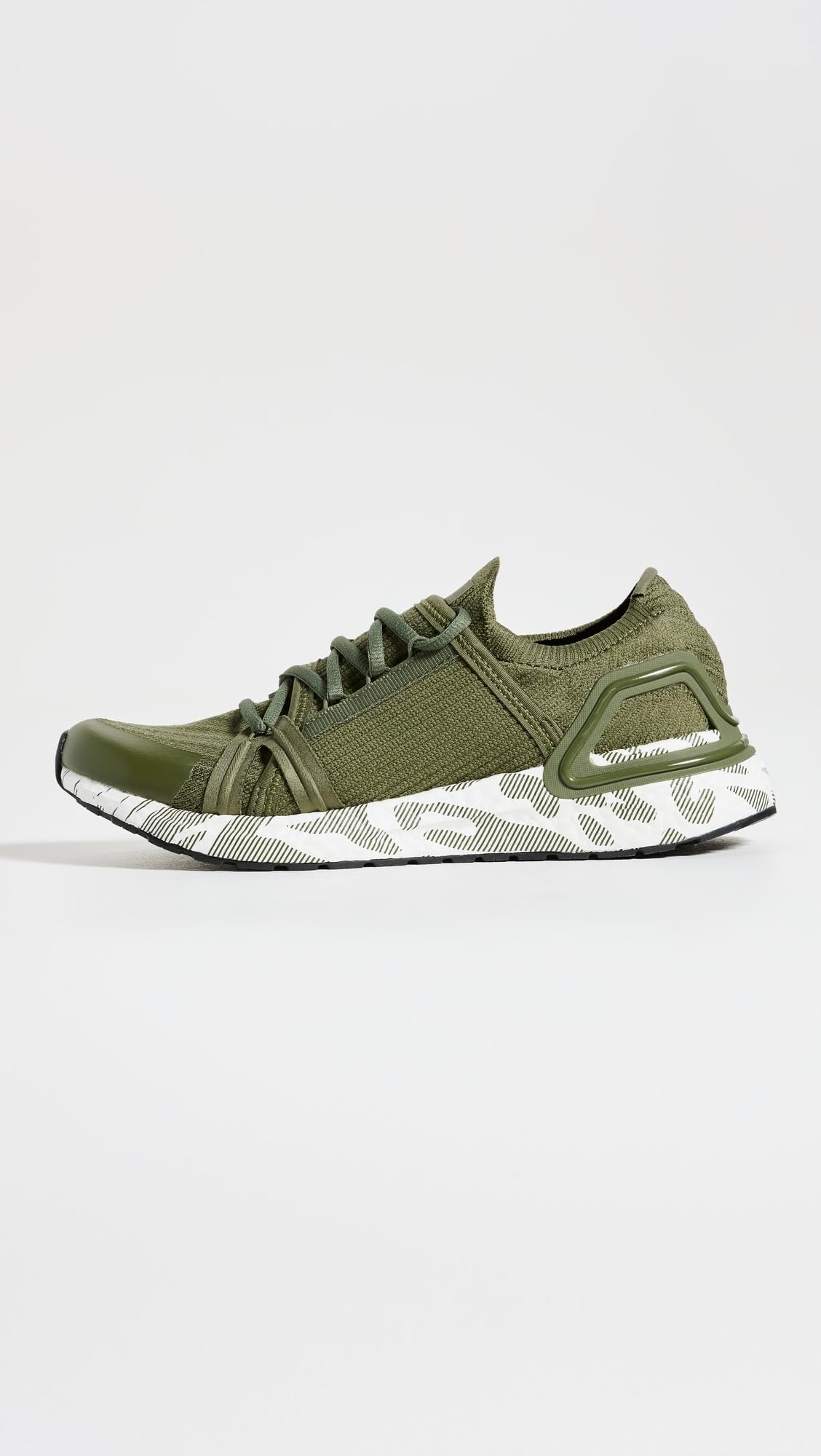adidas by Stella McCartney Ultraboost 20 Shoes Women's, Trace Khaki, 5.5 UK
