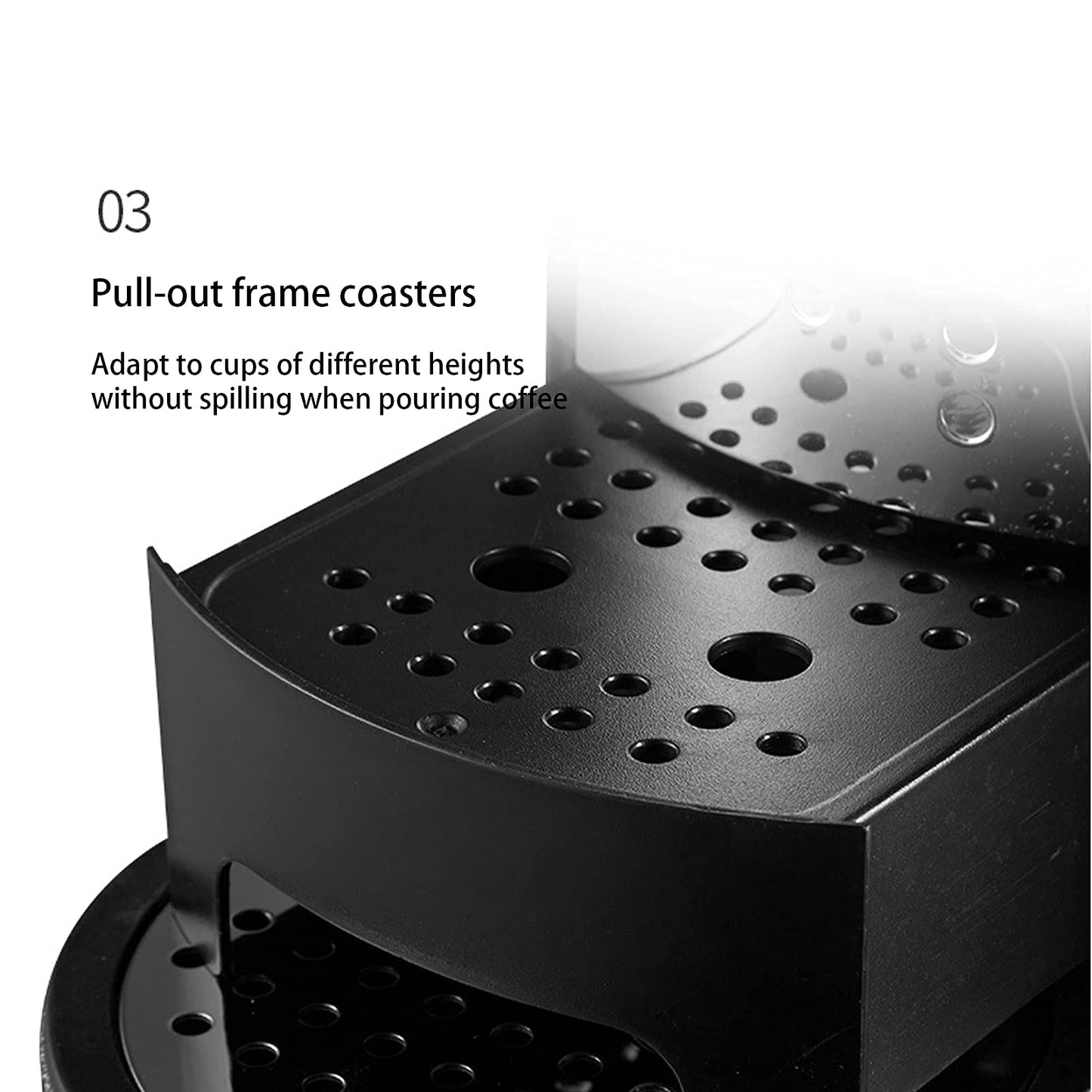 XFZJCHAP Coffee Machine Capsule Coffee Machine Household Home Small Semi-Automatic Espresso Machine Milk Froth Machine Integrated