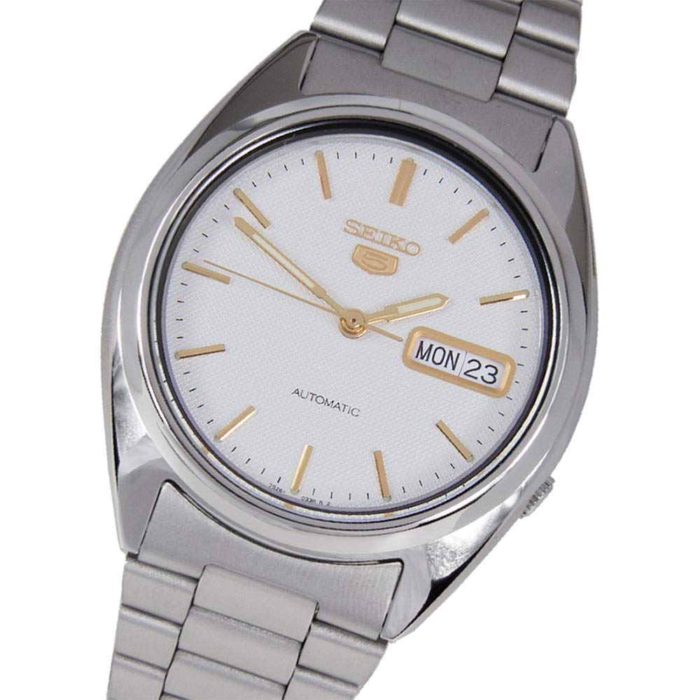 Seiko Men's Analogue Automatic Watch with Stainless Steel Bracelet – SNXG47
