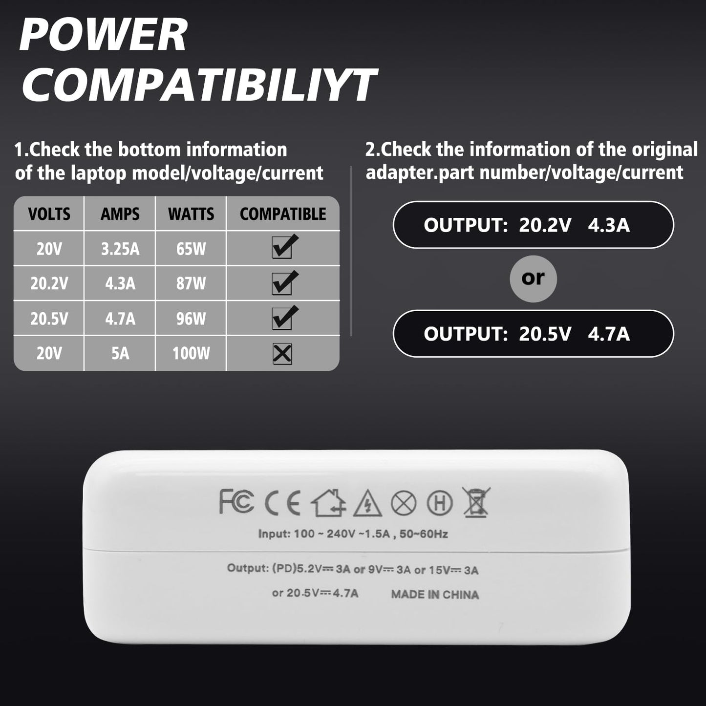 Mac Book Pro charger, 96W Laptop Charger, USB-C Charger Power Adapter for Mac Book Pro 16, 15, 14, 13 Inch, Mac Book Air 13 Inch, iPad Pro 2024/2023/2022/2021/2020/2019, Included 6ft/1.8m USB C to C