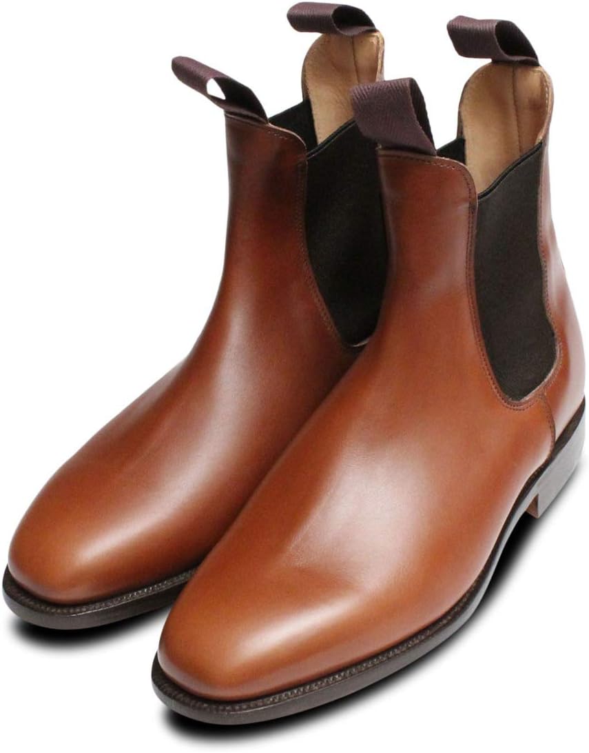 Tricker's Brown Beechnut Ladies Lily Elastic Boots-Ladies UK 5