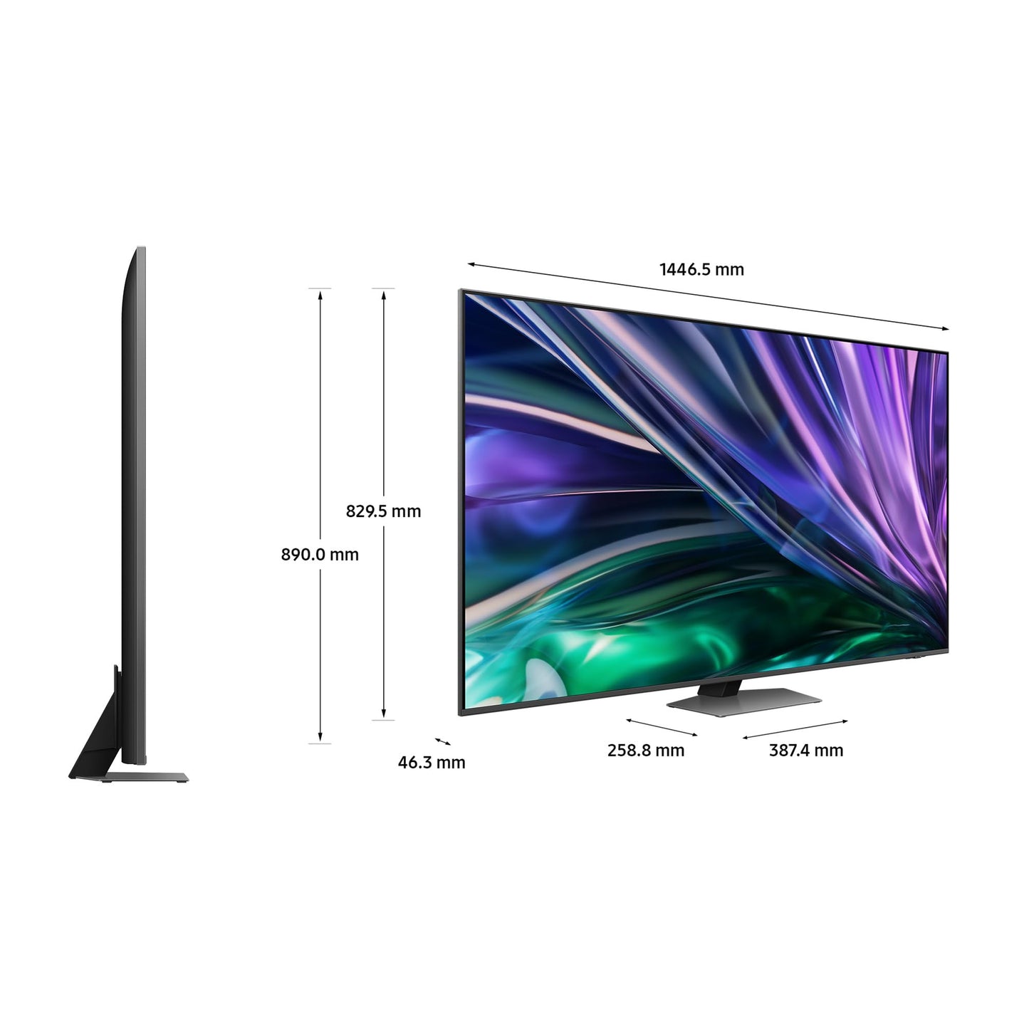 Samsung 65" QN85D Neo QLED 4K Mini LED TV, Quantum Matrix Technology, Dolby Atmos, NQ4 AI Gen2 Processor, Neo Quantum HDR, Motion Xcelerator 120Hz