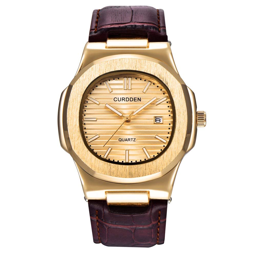 Men Watch Luxury Watch Clock Watch Fashion Male Watches Famous Quartz Men's Men Business Men's Watch Snk355 (B, One Size)