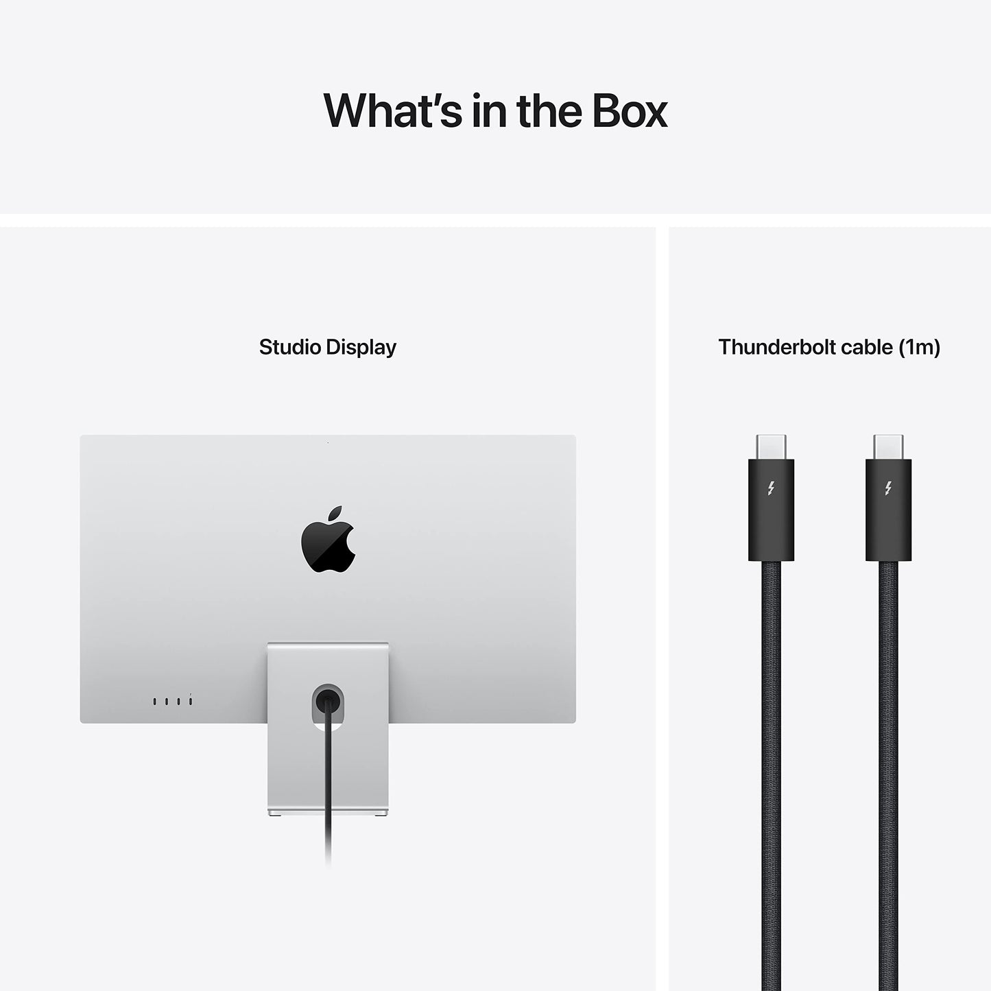 Apple Studio Display - Nano-texture glass - Tilt-adjustable stand