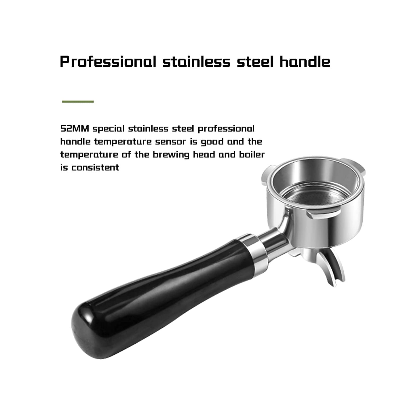 XFZJCHAP Coffee Machine Retro Espresso Machine Small Home Coffee Machine Semi-automatic 15bar Steam Milk Froth Coffee Machine