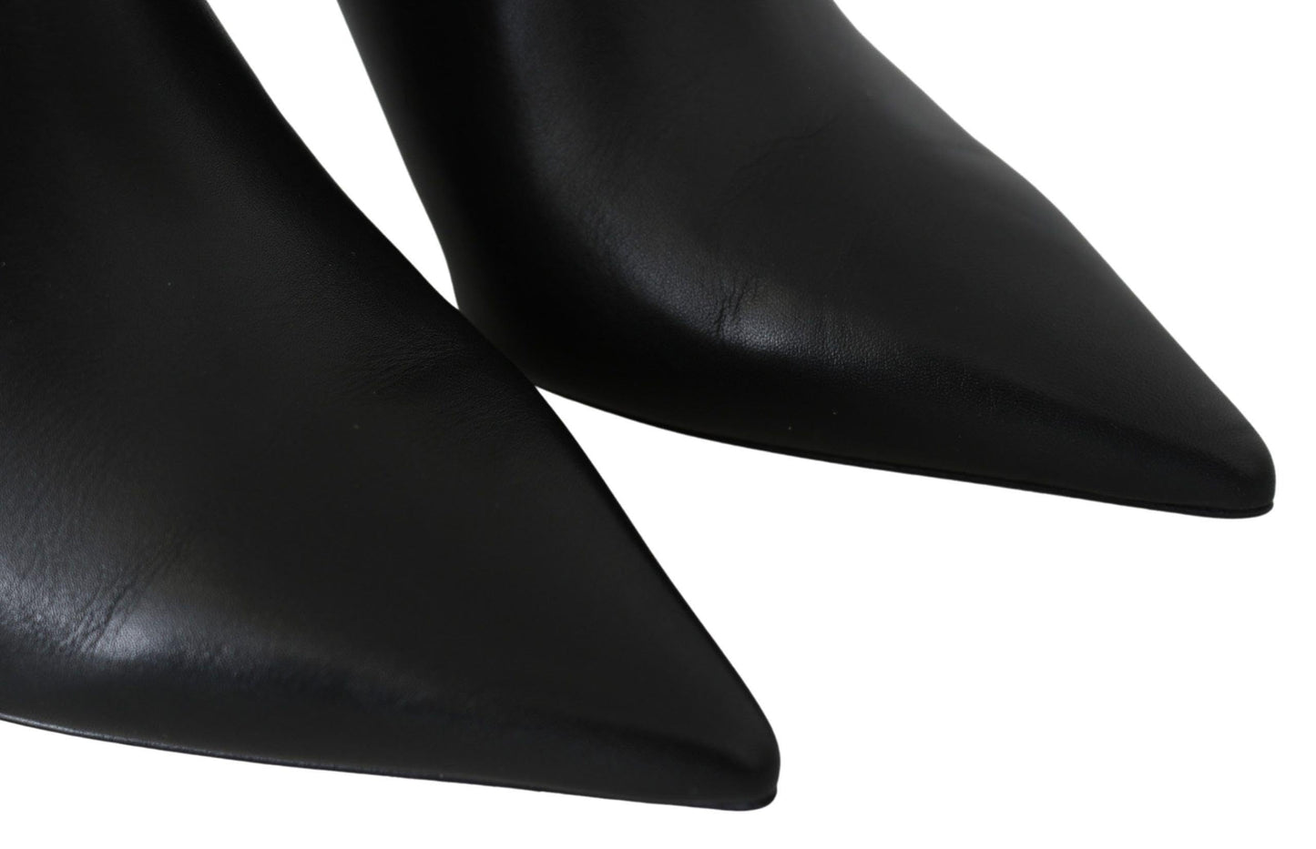 JIMMY CHOO Black Calf Leather Lexx Pumps Shoes, Black, 6 UK