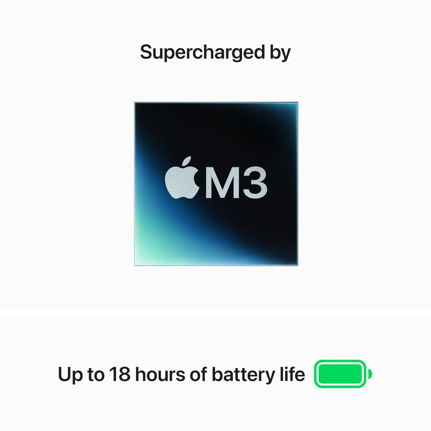 Apple 2024 MacBook Air 13-inch Laptop with M3 chip: 13.6-inch Liquid Retina Display, 8GB Unified Memory, 256GB SSD Storage, Backlit Keyboard, 1080p FaceTime HD Camera, Touch ID; Space Grey