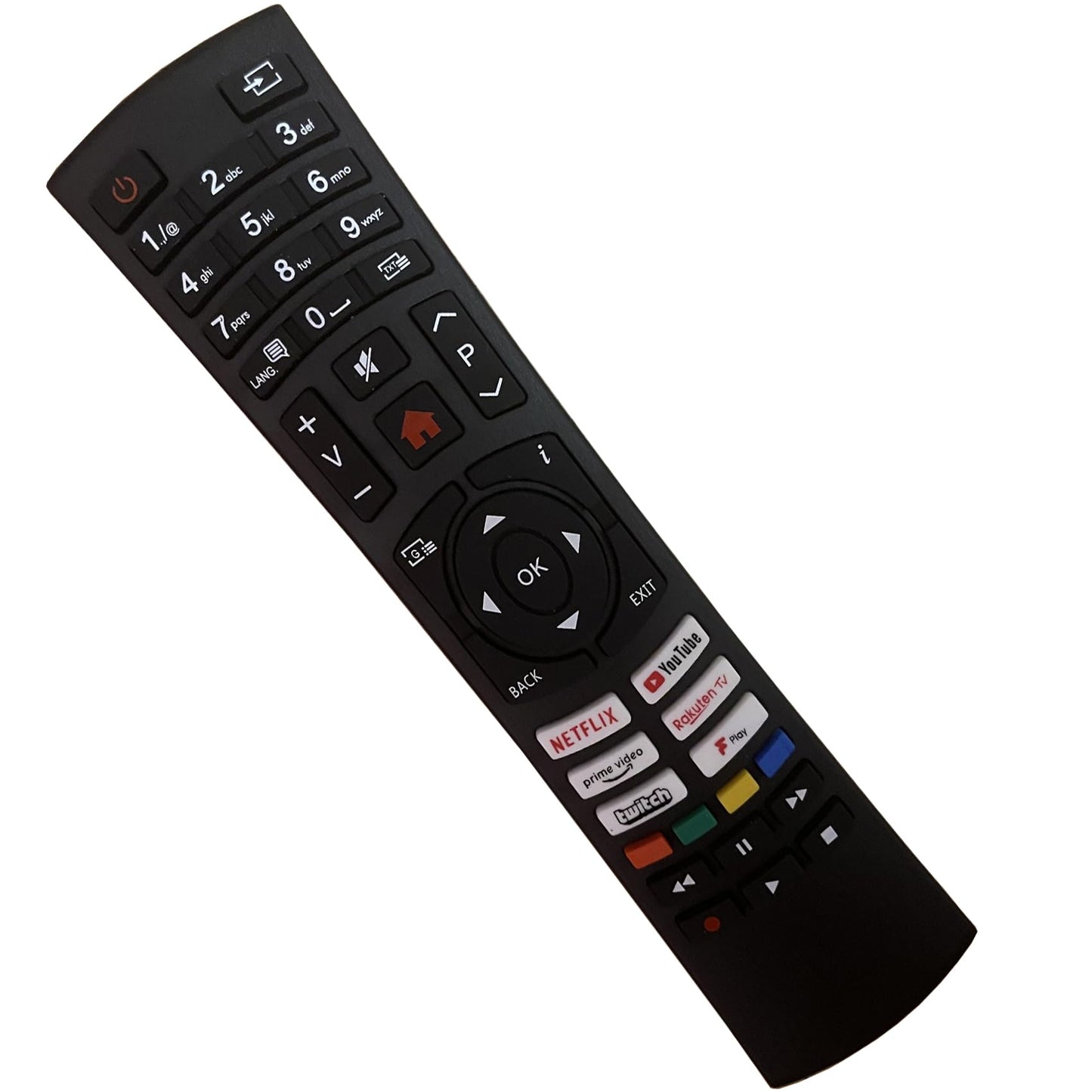 for bush rc4591p tv remote contro replacement for bush tv remote control LED QLED Smart TV DLED40FHDS QLED50UHDS QLED55UHDS DLED32FHDSC ELED24HDSA DLED43UHDHDRSC DLED50UHDHDRSB DLED65UHDHDRSB