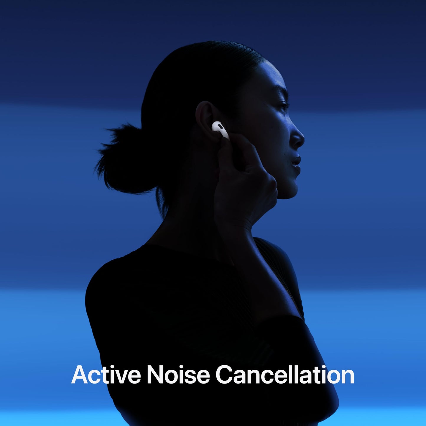 Apple AirPods 4 with Active Noise Cancellation, Wireless Earbuds, Bluetooth Headphones, Adaptive Audio, Transparency Mode, Personalised Spatial Audio, USB-C Charging Case, Wireless Charging, H2 Chip