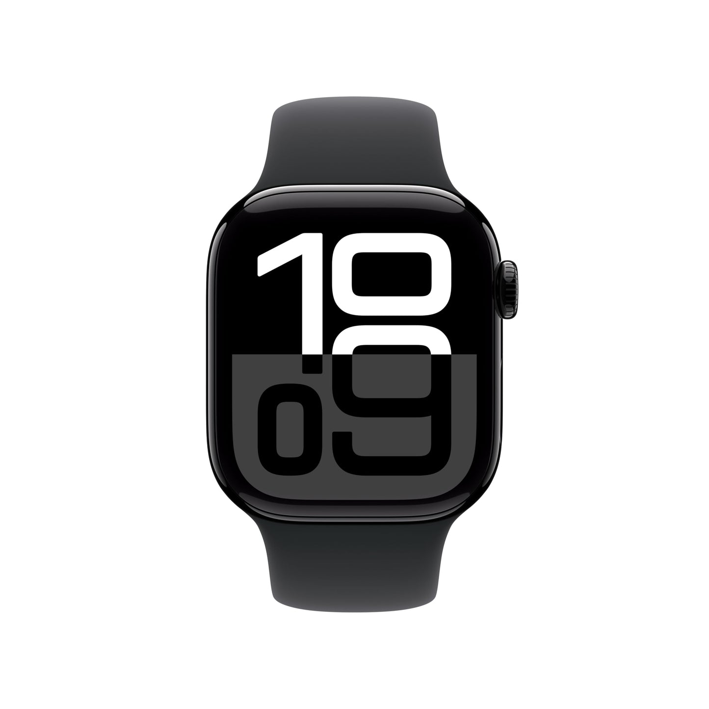Apple Watch Series 10 GPS + Cellular 42 mm Smartwatch with Jet Black Aluminium Case with Black Sport Band - S/M. Fitness Tracker, ECG App, Always-On Retina Display, Water Resistant
