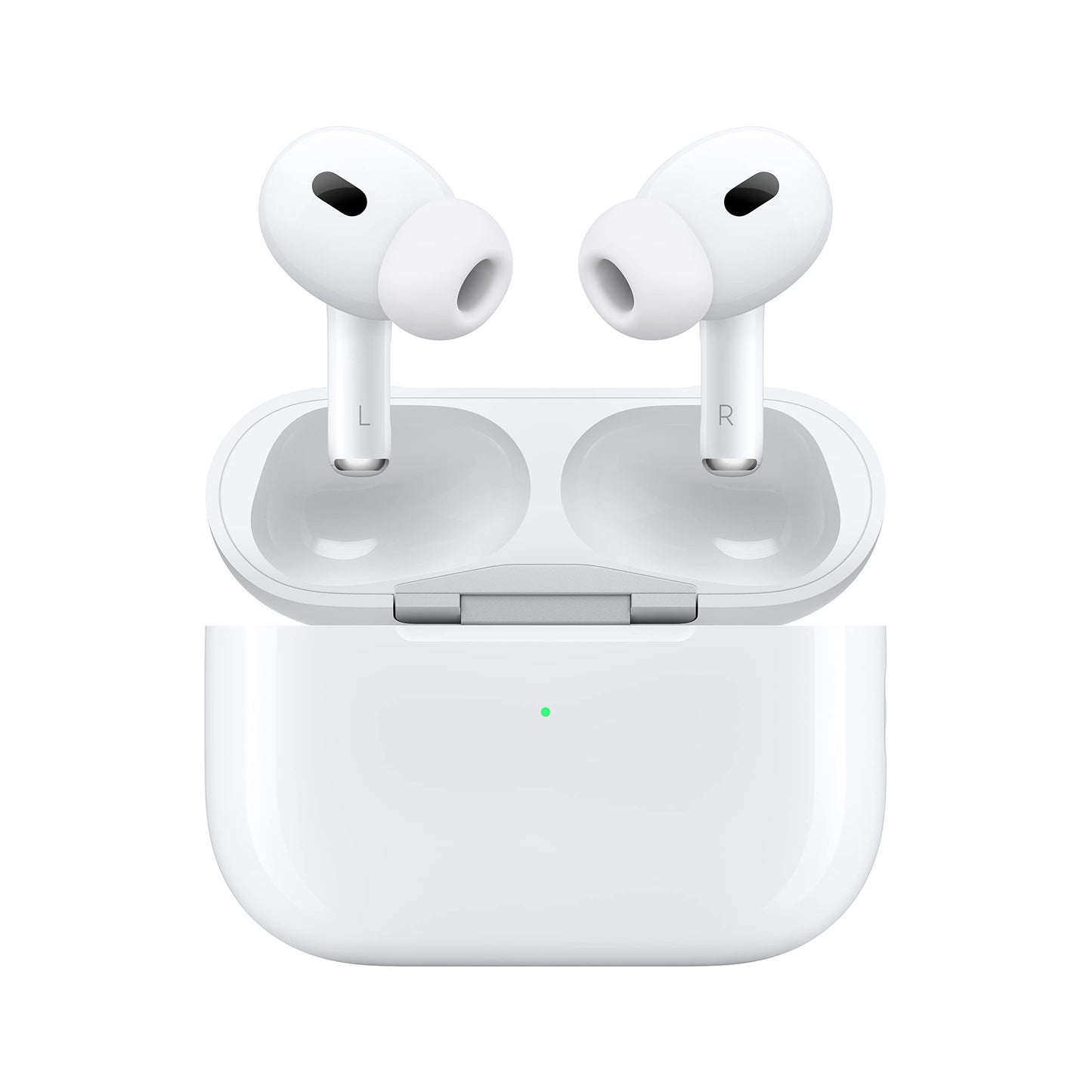 Apple AirPods Pro 2 Wireless Earbuds, Bluetooth Headphones, Active Noise Cancellation, Transparency, Personalised Spatial Audio, High Fidelity Sound, H2 Chip, USB C Charging