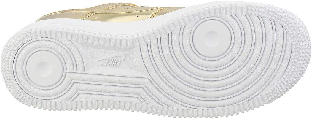 NIKE Women Women Sports Shoes AIR Force 1 SP Metallic GO Gold 7 UK