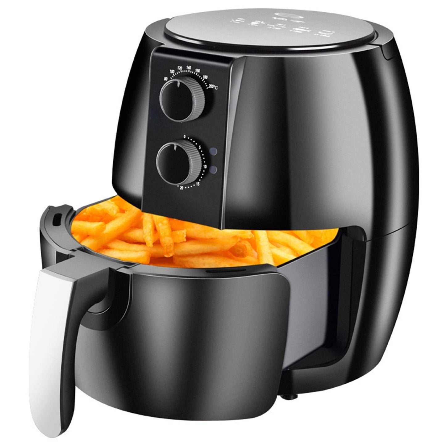 air fryers 2.5L/5L Air Fryer Fries Machine Household Big Capacity Fully Automatic Intelligent No Fuel Electric Fryer Oven 1350W air fryer (Color : 5L, Plug Type : AU) (5l AU) needed