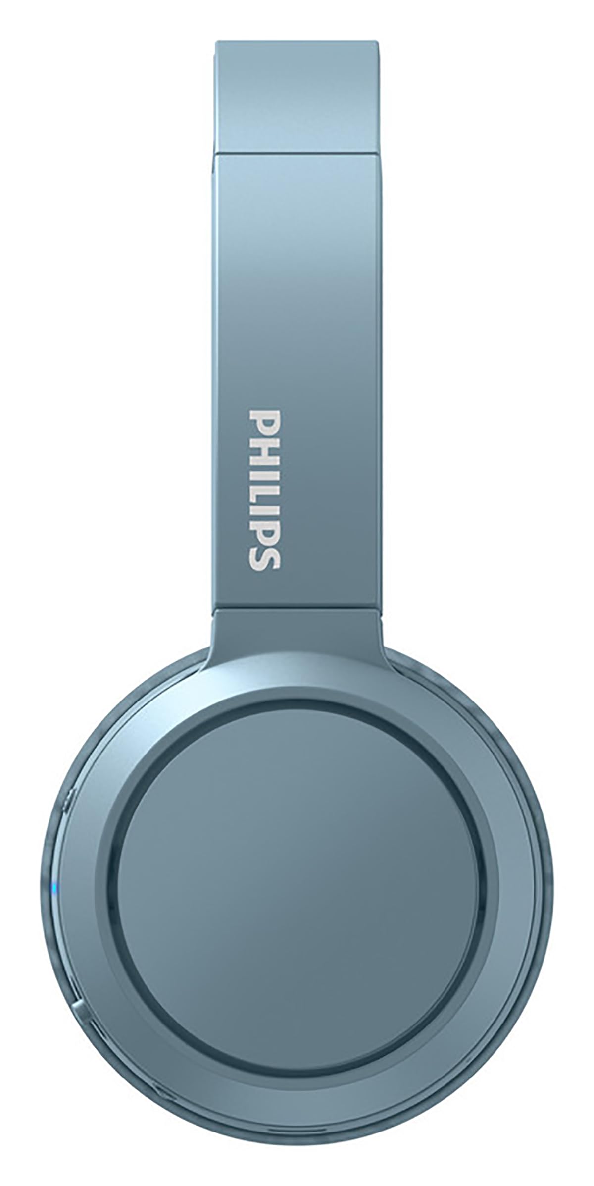 Philips On-Ear Headphones H4205BL/00 with Bass Boost Button (Bluetooth, 29 Hours Playback Time, Quick Charging Feature, Noise Isolating, Flat Folding), Matte Blue - Model, On-Ear