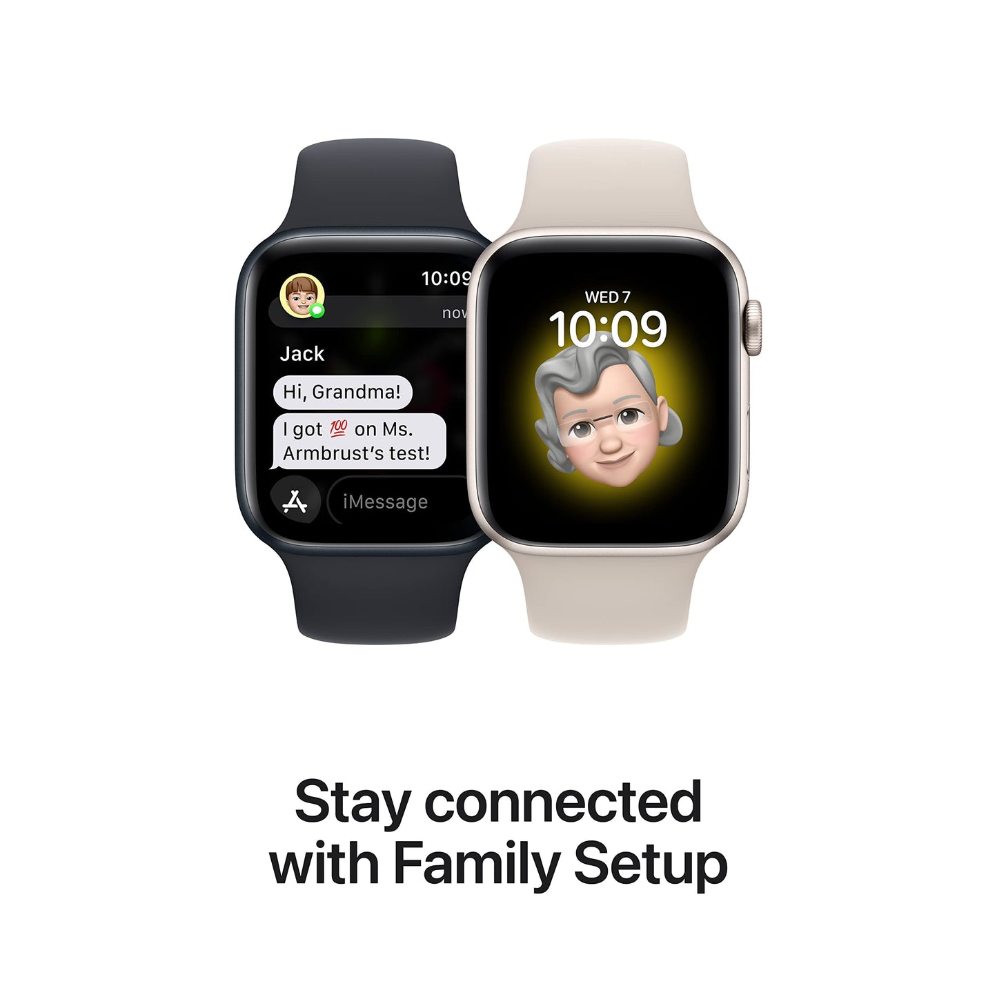 Apple Watch SE (2nd Gen) (GPS, 40mm) - Midnight Aluminium Case with Midnight Sport Band, Regular (Renewed)