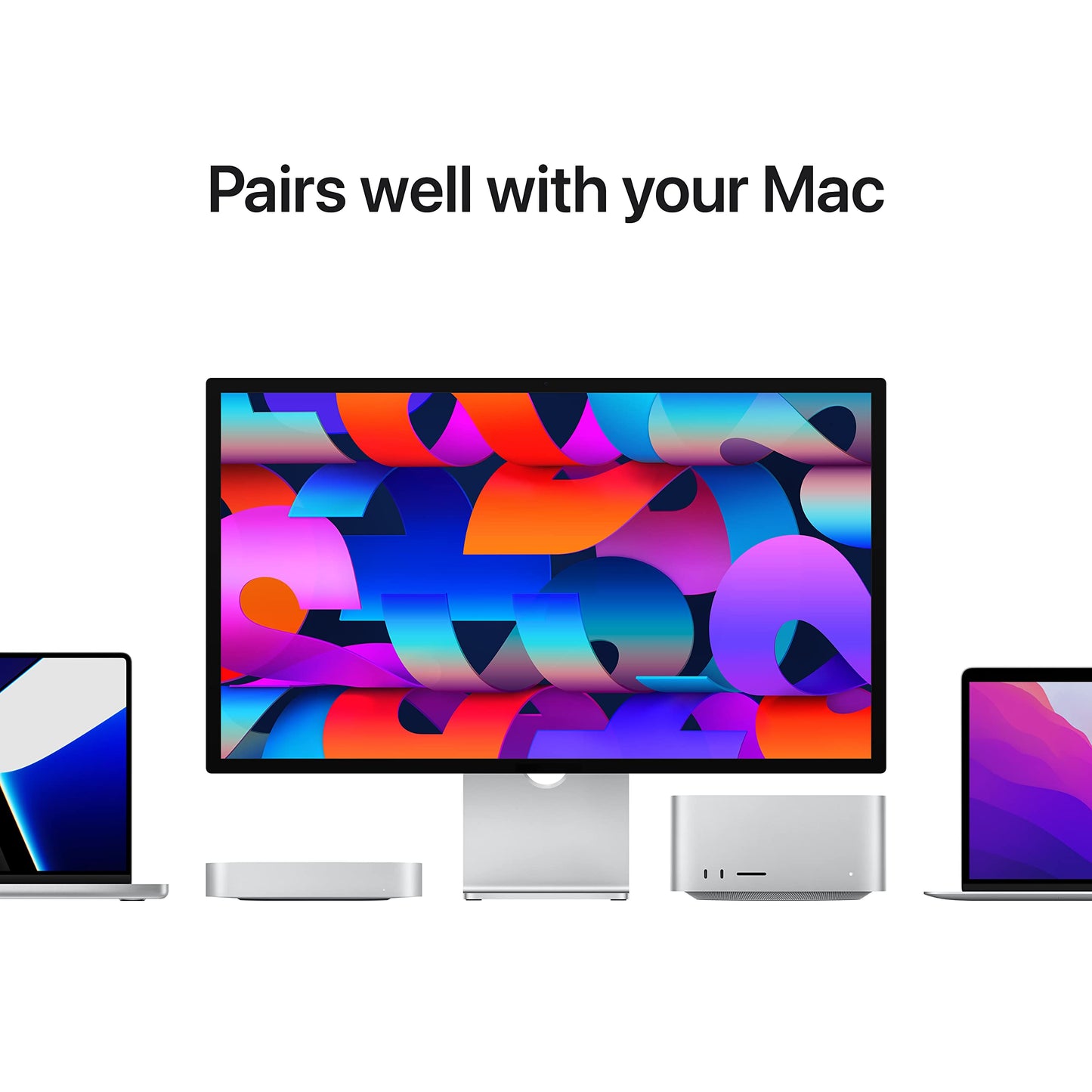 Apple Studio Display - Nano-texture glass - Tilt-adjustable stand