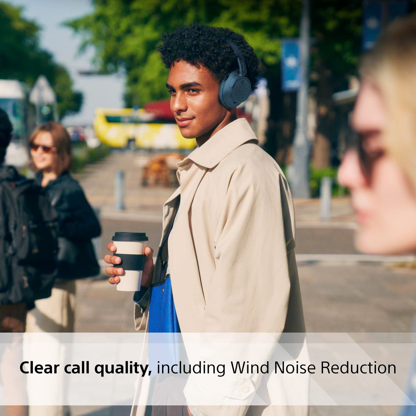 Sony WH-CH720N Noise Cancelling Wireless Bluetooth Headphones - Up to 35 hours battery life and Quick Charge - Blue