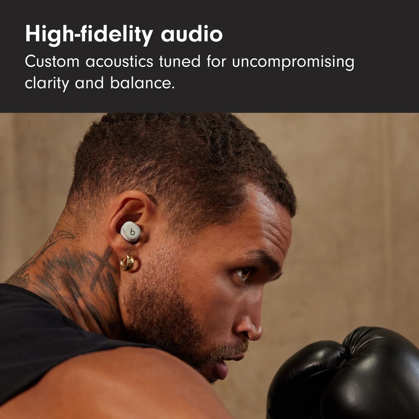 Beats Solo Buds — Wireless Bluetooth Earbuds | 18 Hours of Battery Life | Apple & Android Compatibility | Built-in Microphone - Storm Grey