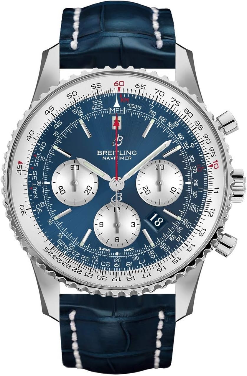 Breitling Navitimer 1 B01 Chronograph 46 Men's Luxury Watch AB0127211C1P1, Chronograph
