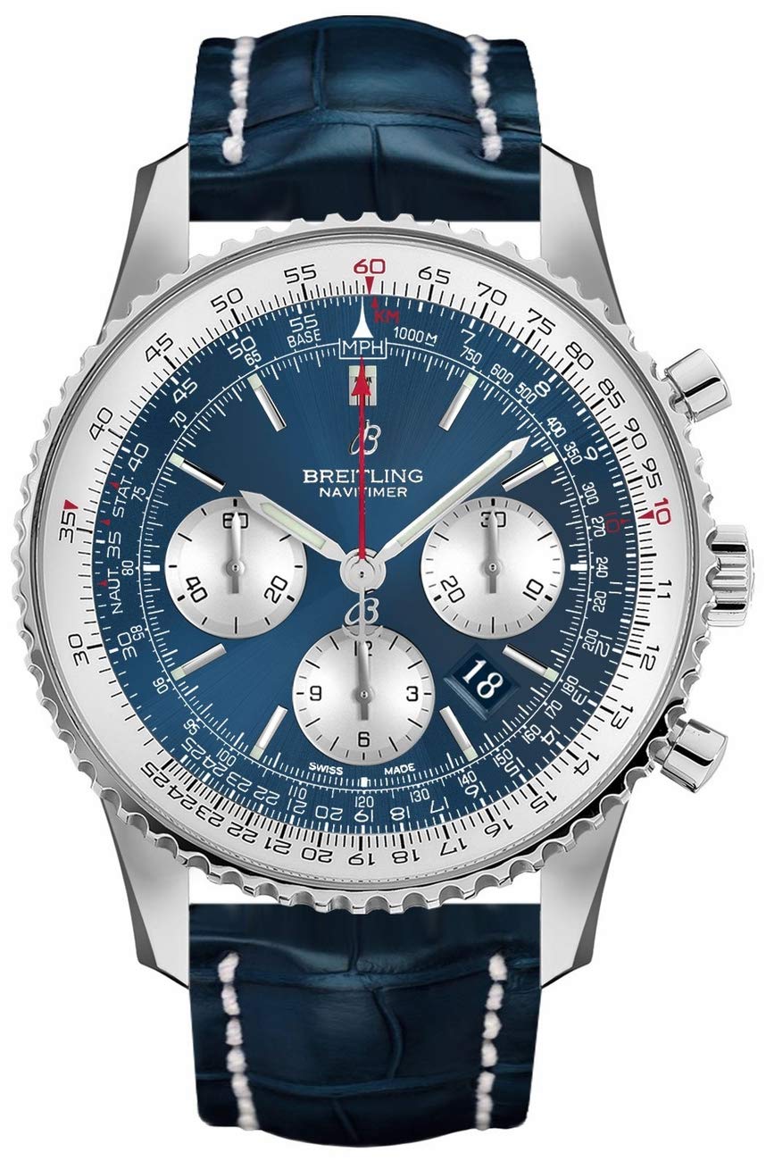 Breitling Navitimer 1 B01 Chronograph 46 Men's Luxury Watch AB0127211C1P1, Chronograph