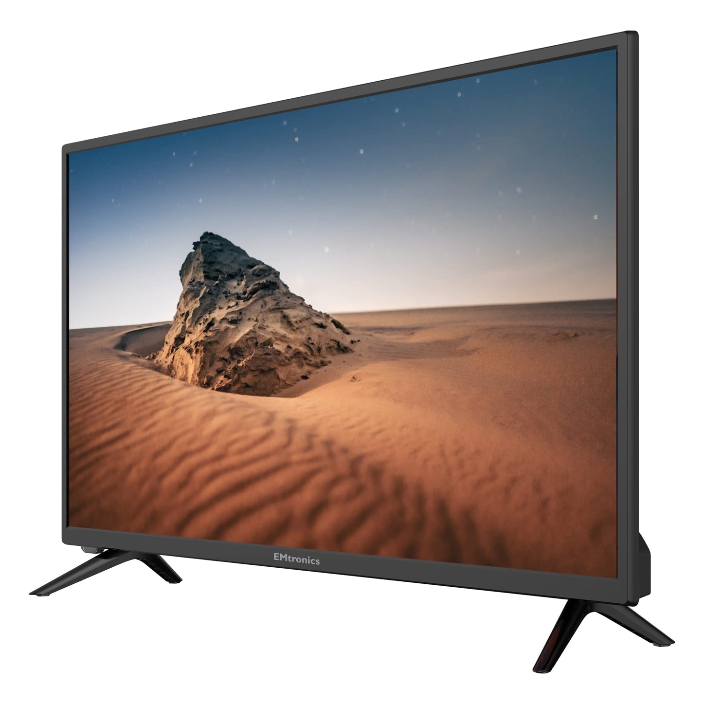 EMtronics 32" Inch HD Ready LED TV with 3 x HDMI, 2 x USB and USB Media Player