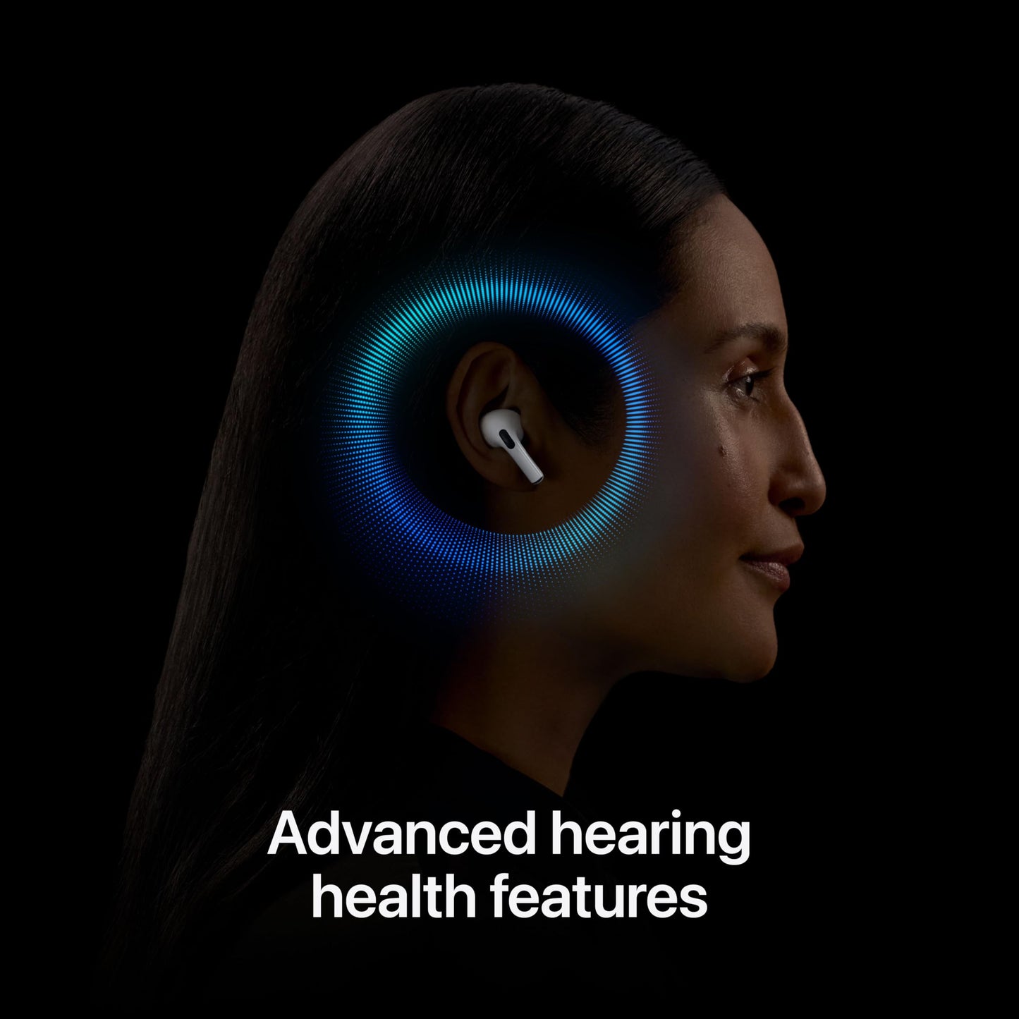 Apple AirPods Pro 2 Wireless Earbuds, Bluetooth Headphones, Active Noise Cancellation, Transparency, Personalised Spatial Audio, High Fidelity Sound, H2 Chip, USB C Charging