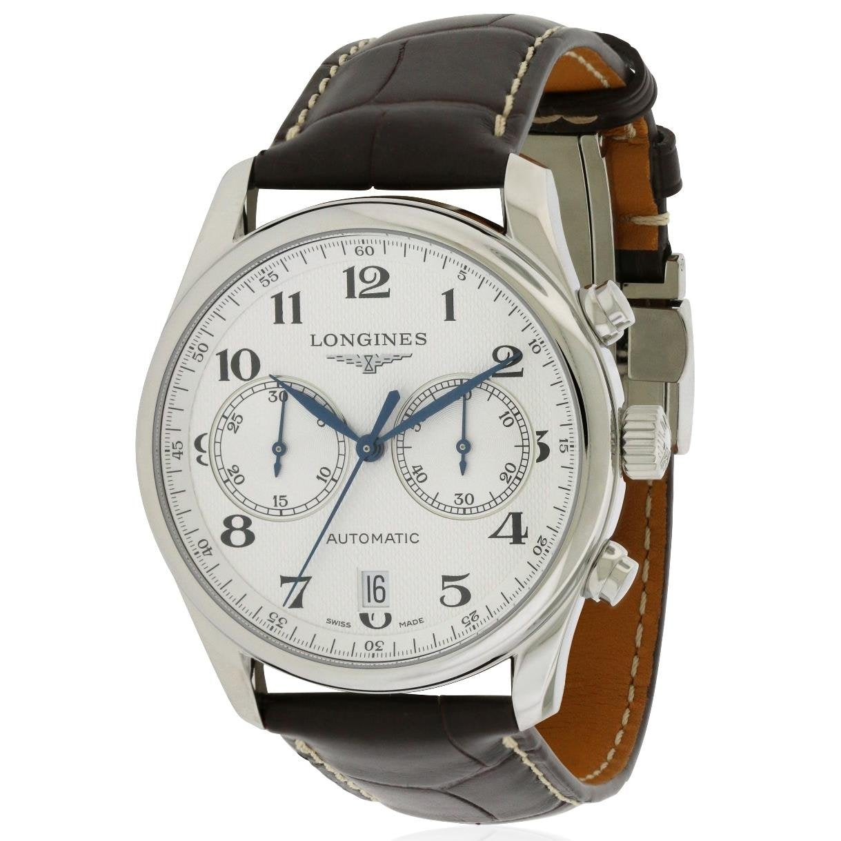 Longines Men's Watch L26294783, Brown, Strap, Brown, Bracelet