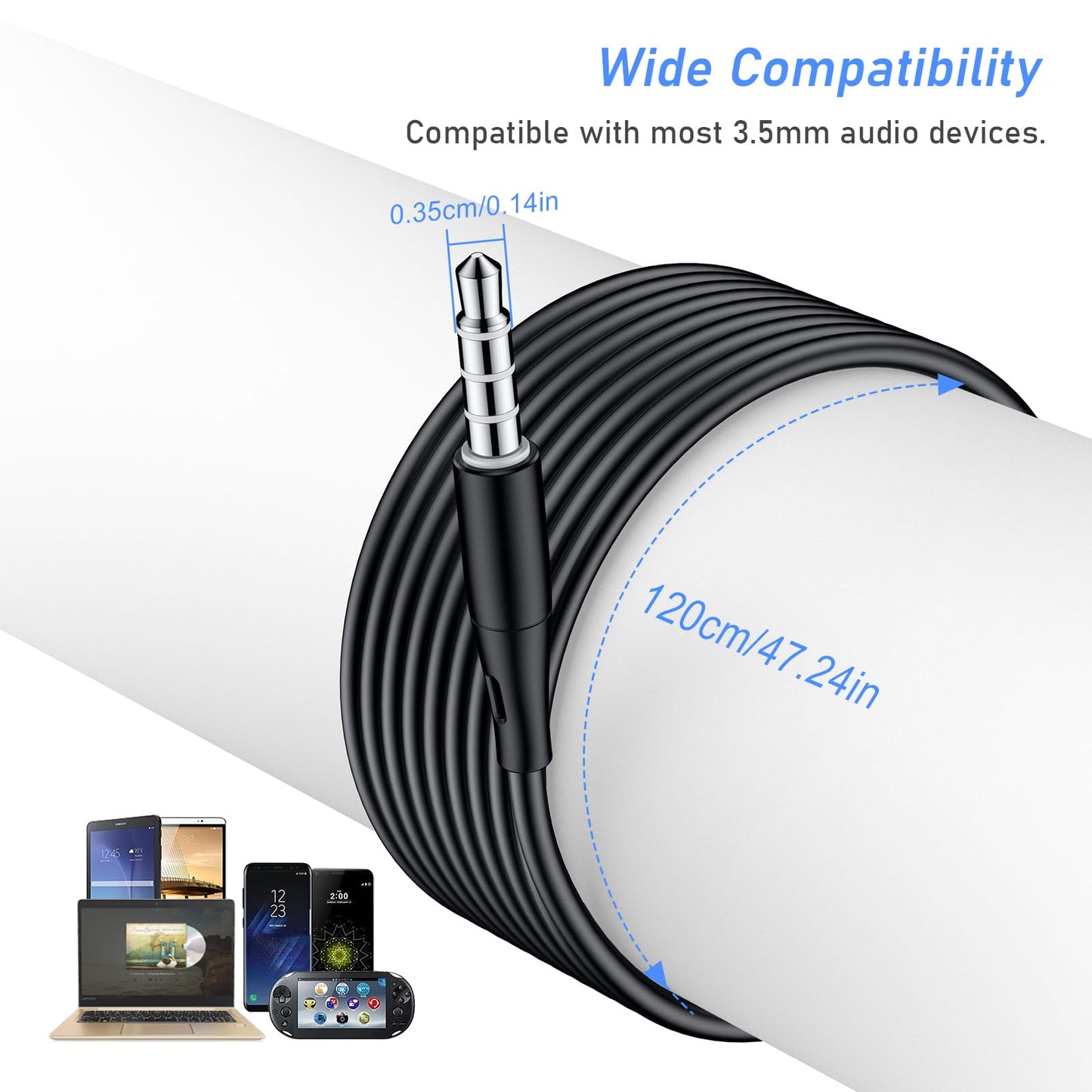 Blukar Earphones, In-Ear Headphones Earphones High Sensitivity Microphone – Noise Isolating, High Definition, Pure Sound for Phone, Smartphone, MP3 Players etc.