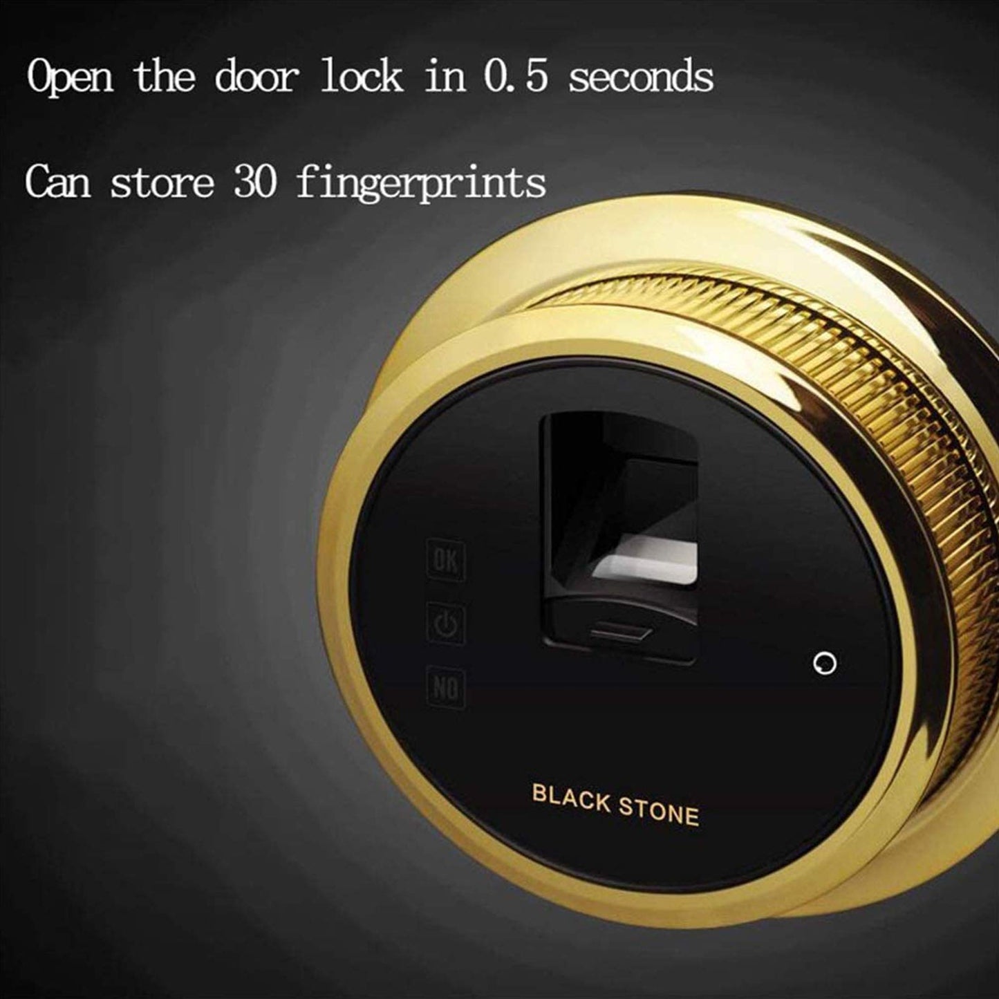 Watch Winder Watch Winder, 4 + 0 Watch High-end LED Light Fingerprint Safe Deposit Automatic Watch Winder, Silent Rotating Motor, Anti-Magnetization, for Lady and Man Watches Watch Winder